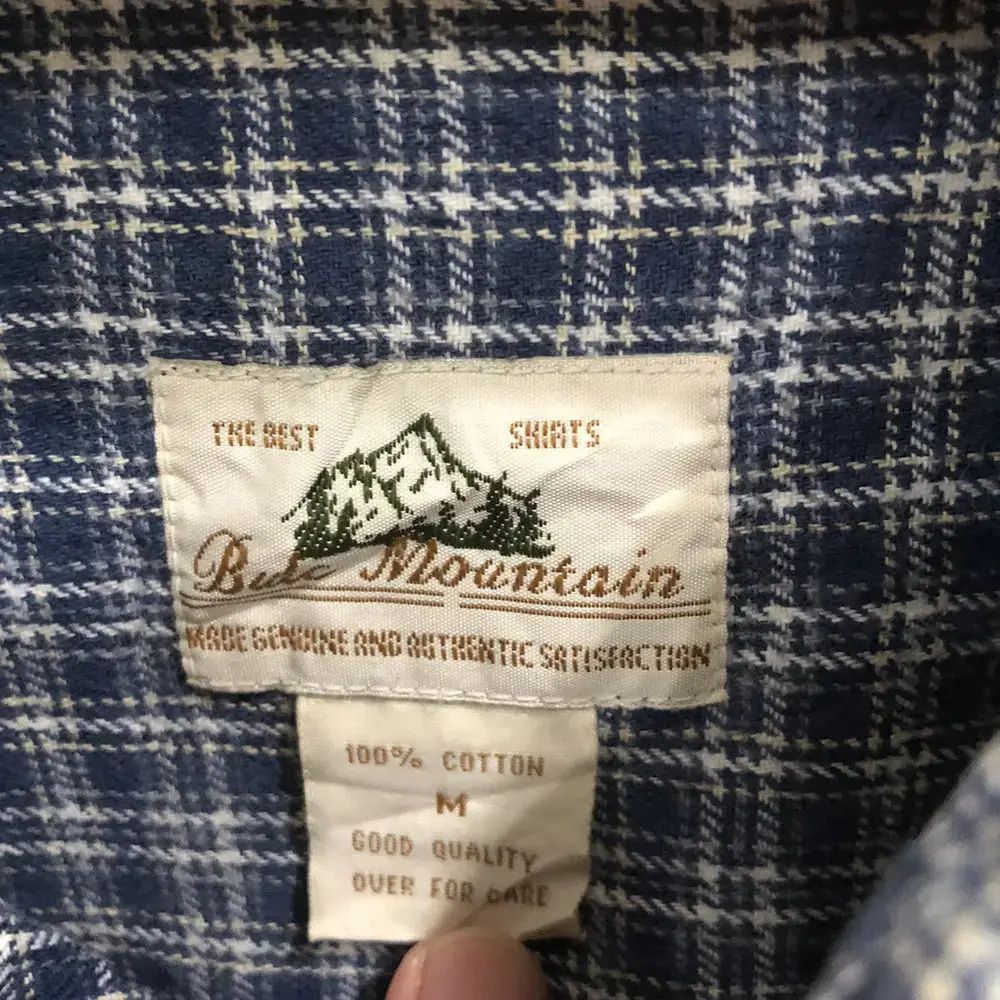 Flannel × Vintage Vintage Plaid Tartan Flannel Shirt 👕 Size US M / EU 48-50 / 2 - 3 Thumbnail