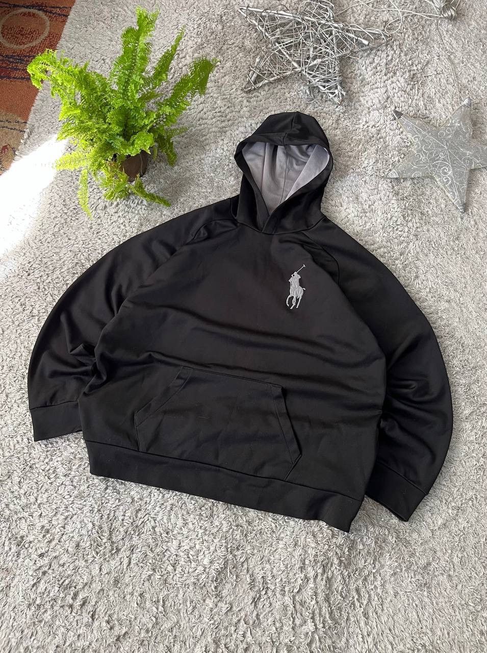Polo Ralph Lauren × Vintage Polo Ralph Lauren Hoodie Streetwear Vintage Big Logo Rare Size US M / EU 48-50 / 2 - 2 Thumbnail