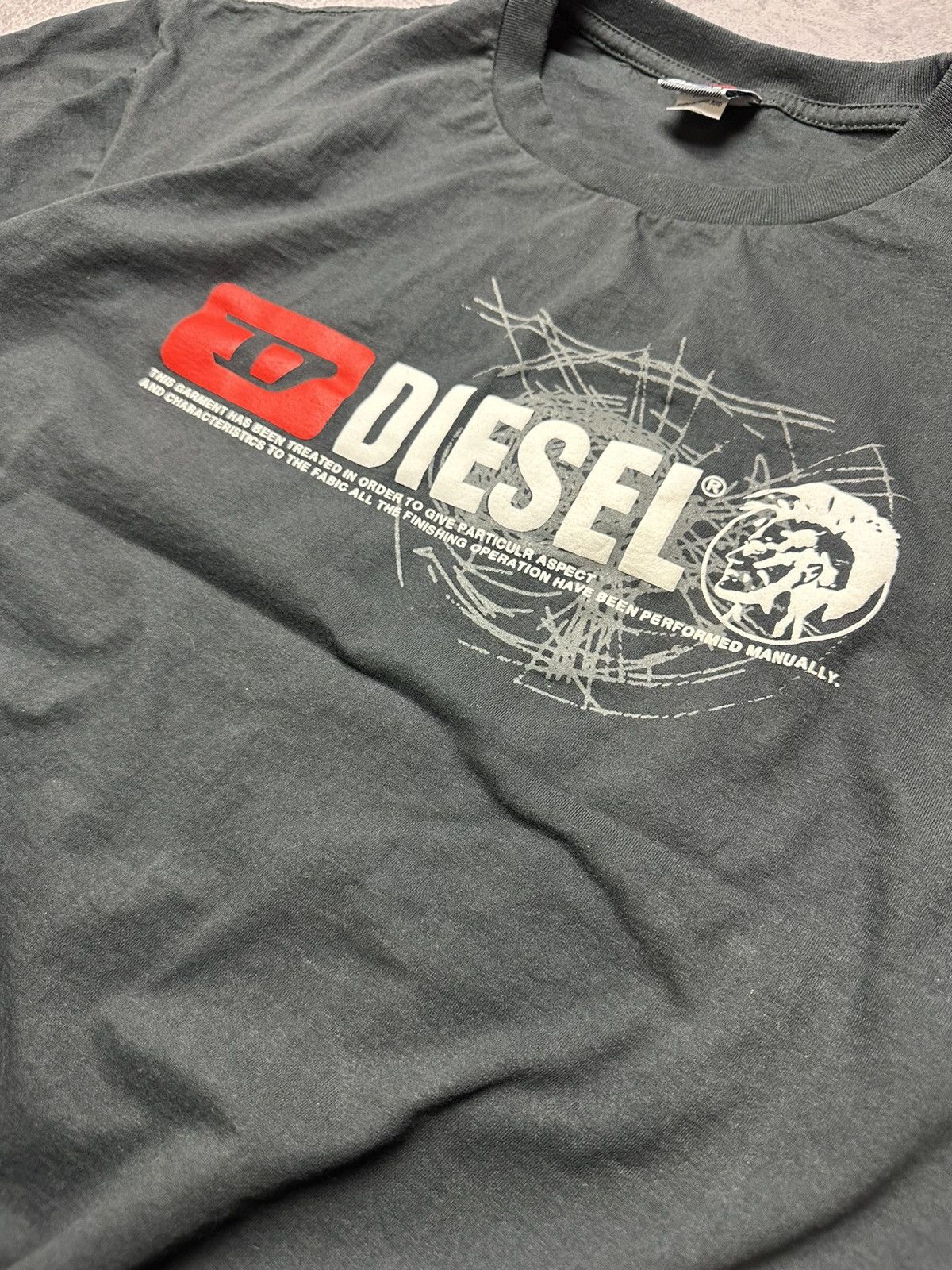 Diesel Diesel vintage rare T-shirt XXL Size US XXL / EU 58 / 5 - 2 Thumbnail