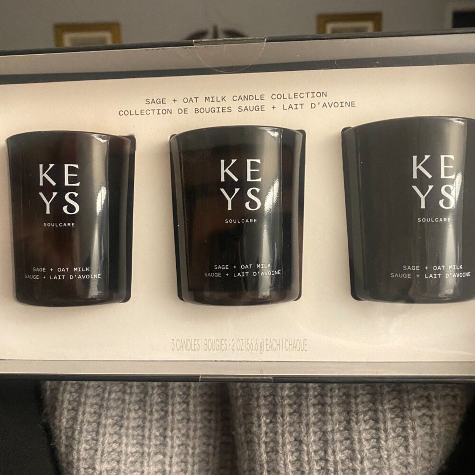 & Other Stories Key Soul Care 2 oz candles set of 3 scent Sage & Oatmilk Size ONE SIZE - 2 Thumbnail