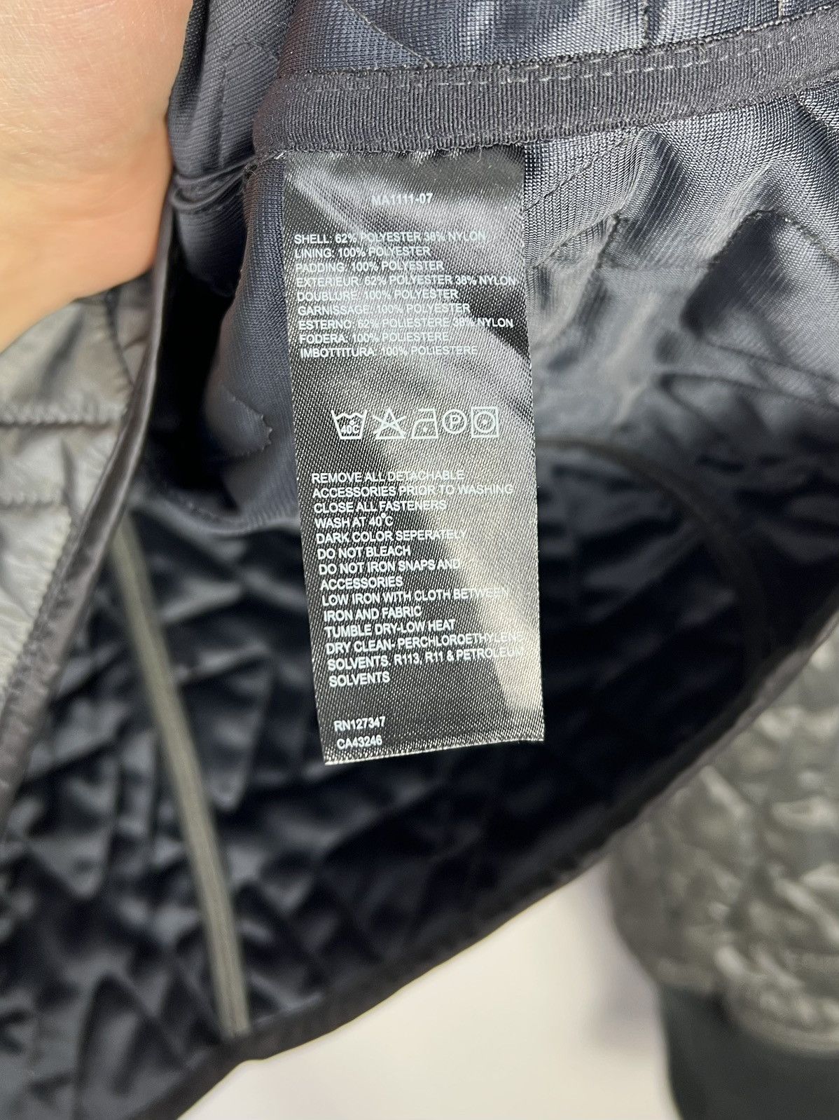 MA.STRUM Mastrum Ma.Strum Warm Quilted Jacket Size US XXL / EU 58 / 5 - 5 Thumbnail