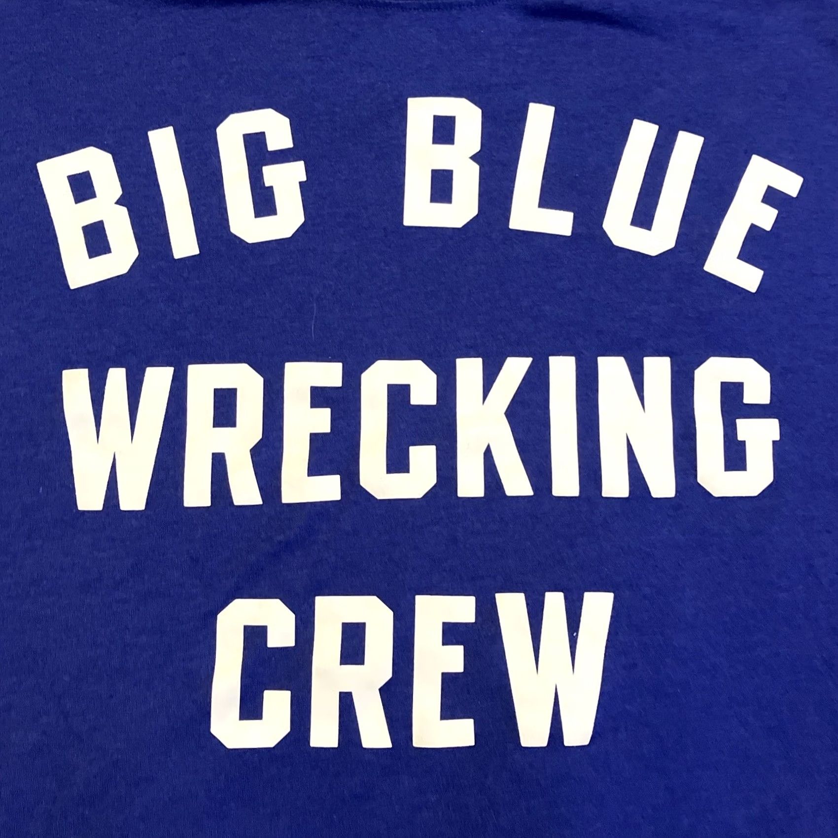 Nike Nike NY Giants T Shirt - NFL X Nike - Big Blue Wrecking Crew - Men's XXL Short Sleeve Crew Neck Cotton Graphic Print Football Size US XXL / EU 58 / 5 - 3 Thumbnail