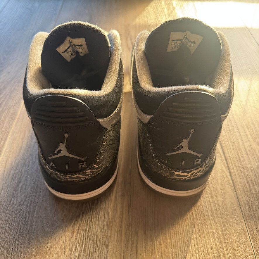 Jordan Brand NIKE • JORDAN 3 Retro "Wolf Grey" (13M) Size US 13 / EU 46 - 7 Thumbnail