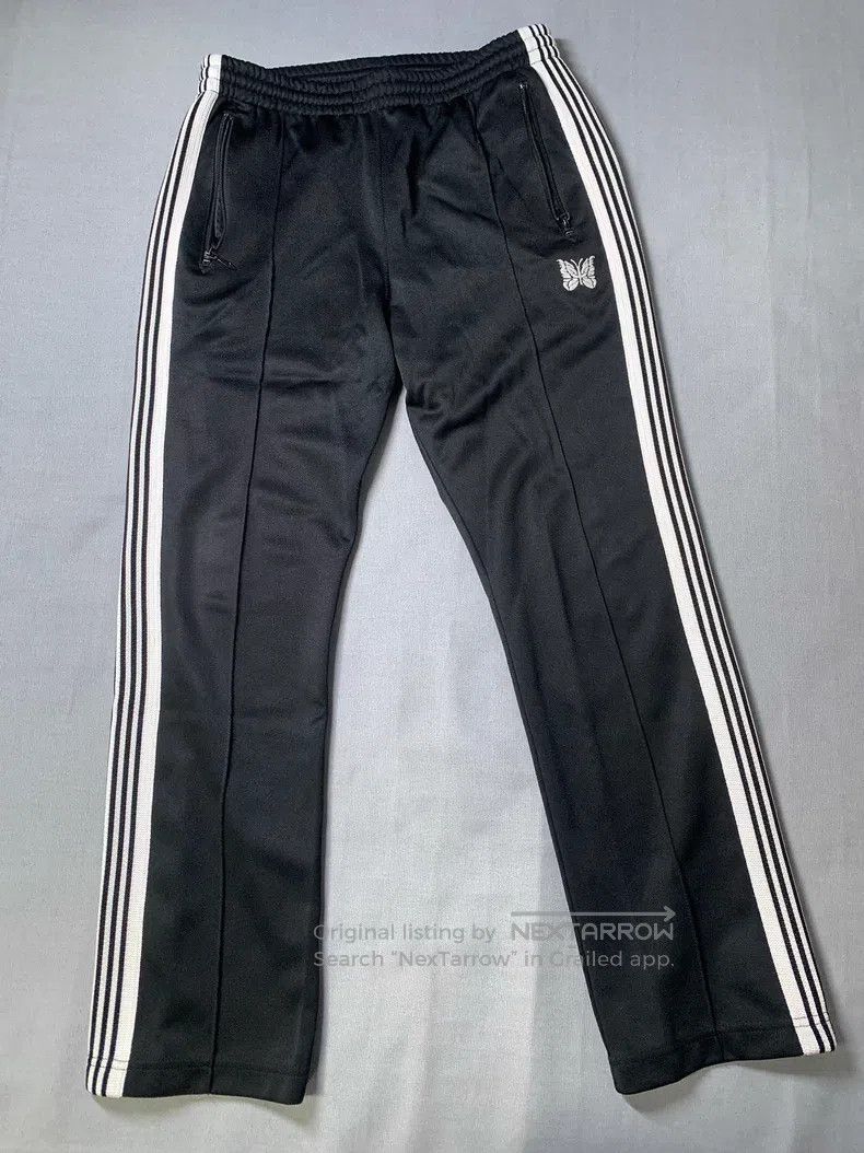 Needles Needles size S Black and White Striped Butterfly Pants Size US 27 - 2 Thumbnail