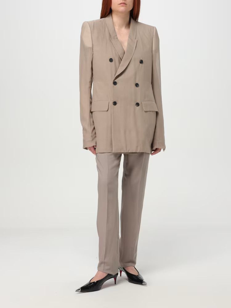 Rick Owens o1y0126 Blazer in Light Brown Size S / US 4 / IT 40 - 2 Thumbnail
