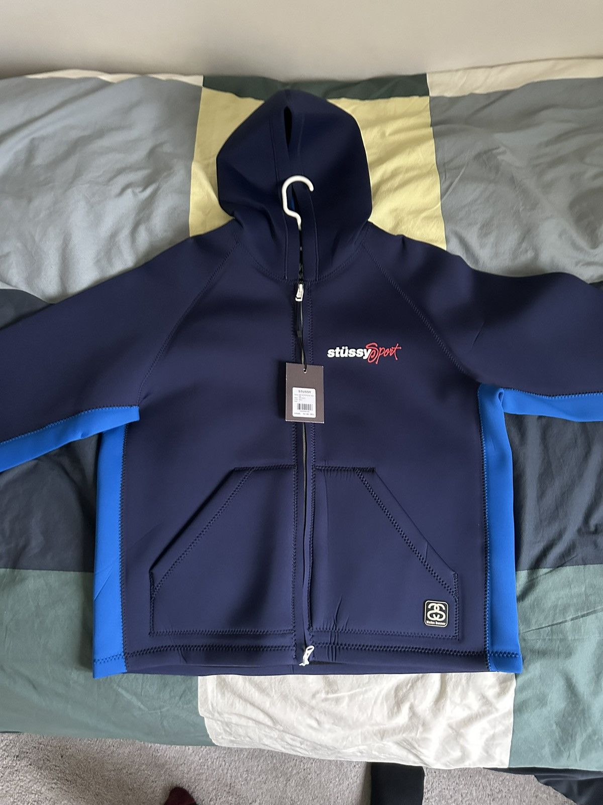 Stussy × Wales Bonner Stussy Wales bonner Blue zip up Size US L / EU 52-54 / 3 - 3 Thumbnail