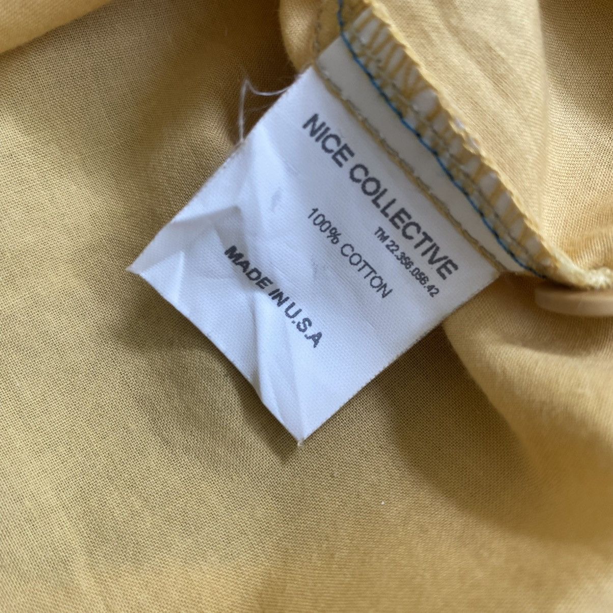 Nice Collective Vintage Nice Collective Self Pocket Button up Shirt Size US S / EU 44-46 / 1 - 5 Thumbnail