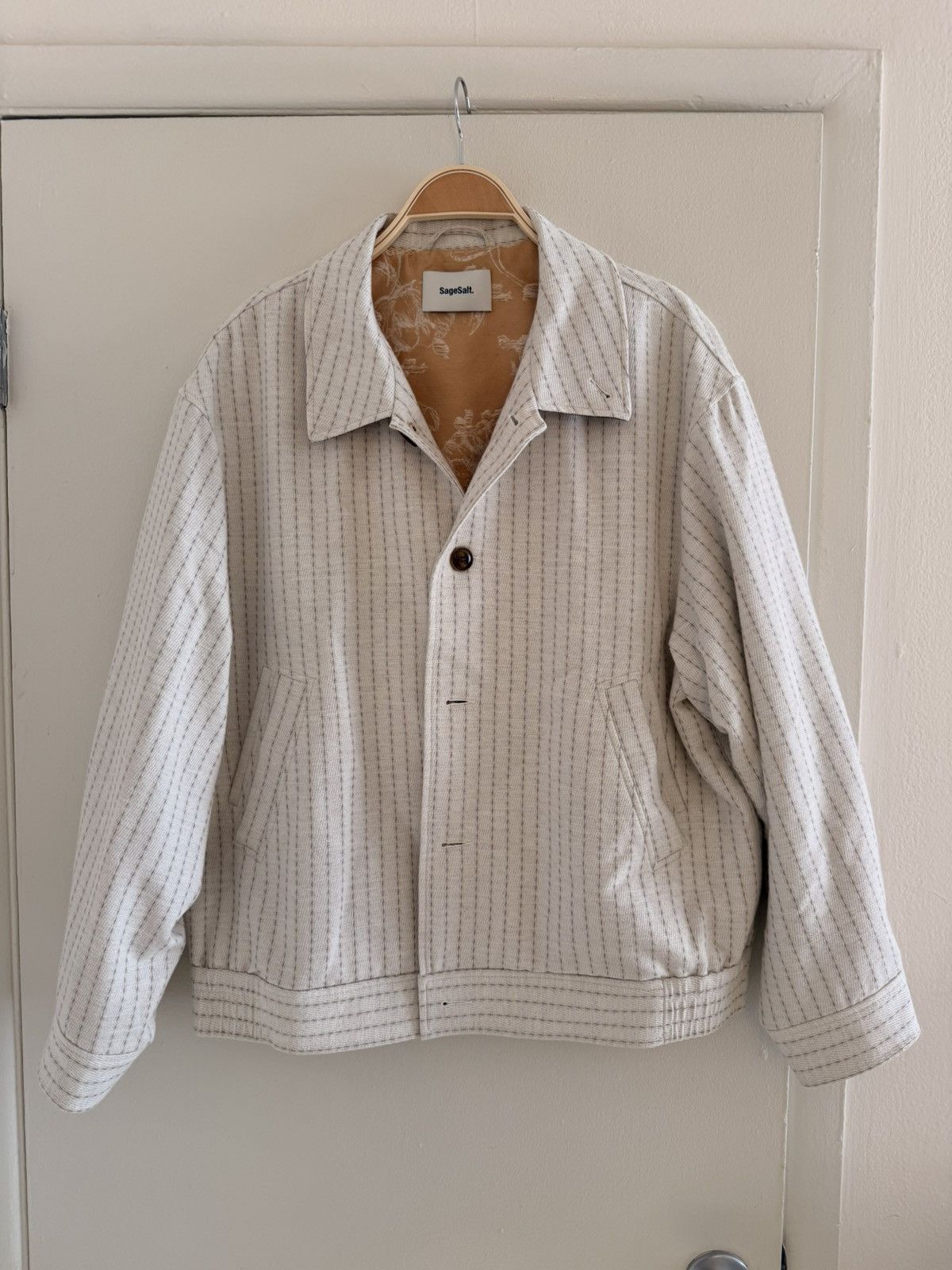 Other Sagesalt Striped Jacket Size US M / EU 48-50 / 2 - 2 Thumbnail