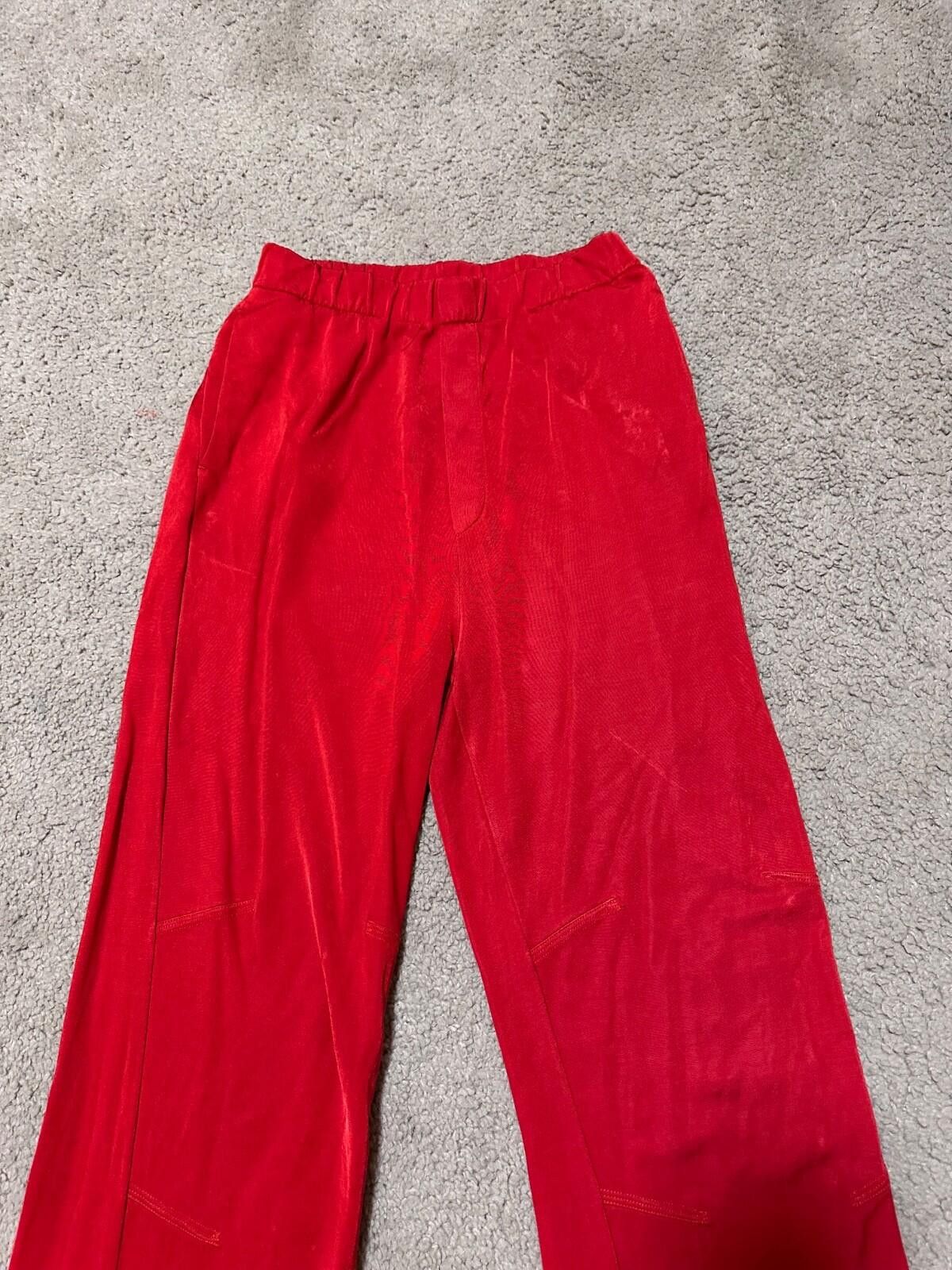 Maison Margiela Maison Margiela MM6 Red Pant Sz S Size 25" / US 0 / IT 36 - 5 Thumbnail
