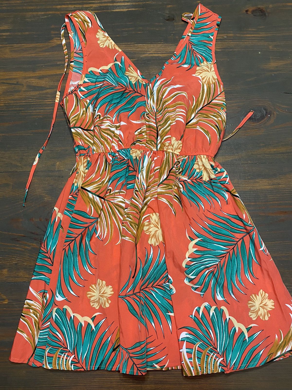 Shein Woman’s Floral Dress Size L / US 10 / IT 46 - 2 Thumbnail