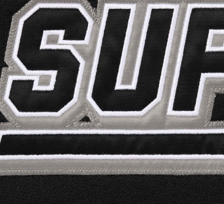 Supreme Supreme Football Zip Up Hoodie Black FW25 Size US XL / EU 56 / 4 - 3 Thumbnail