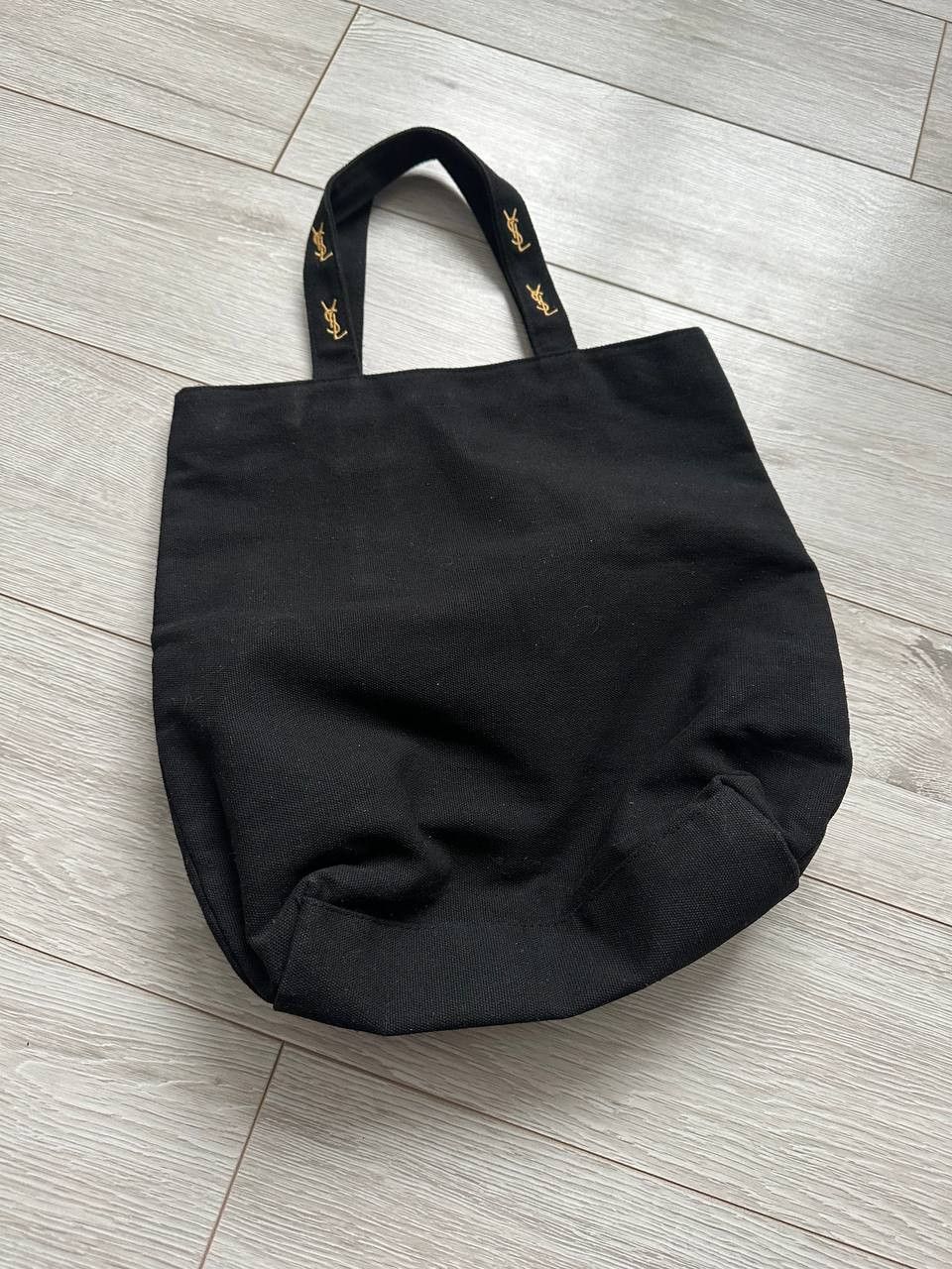 Yves Saint Laurent Yves Saint Laurent Novelty Tote Bag Embroidery Logo Size ONE SIZE - 2 Thumbnail