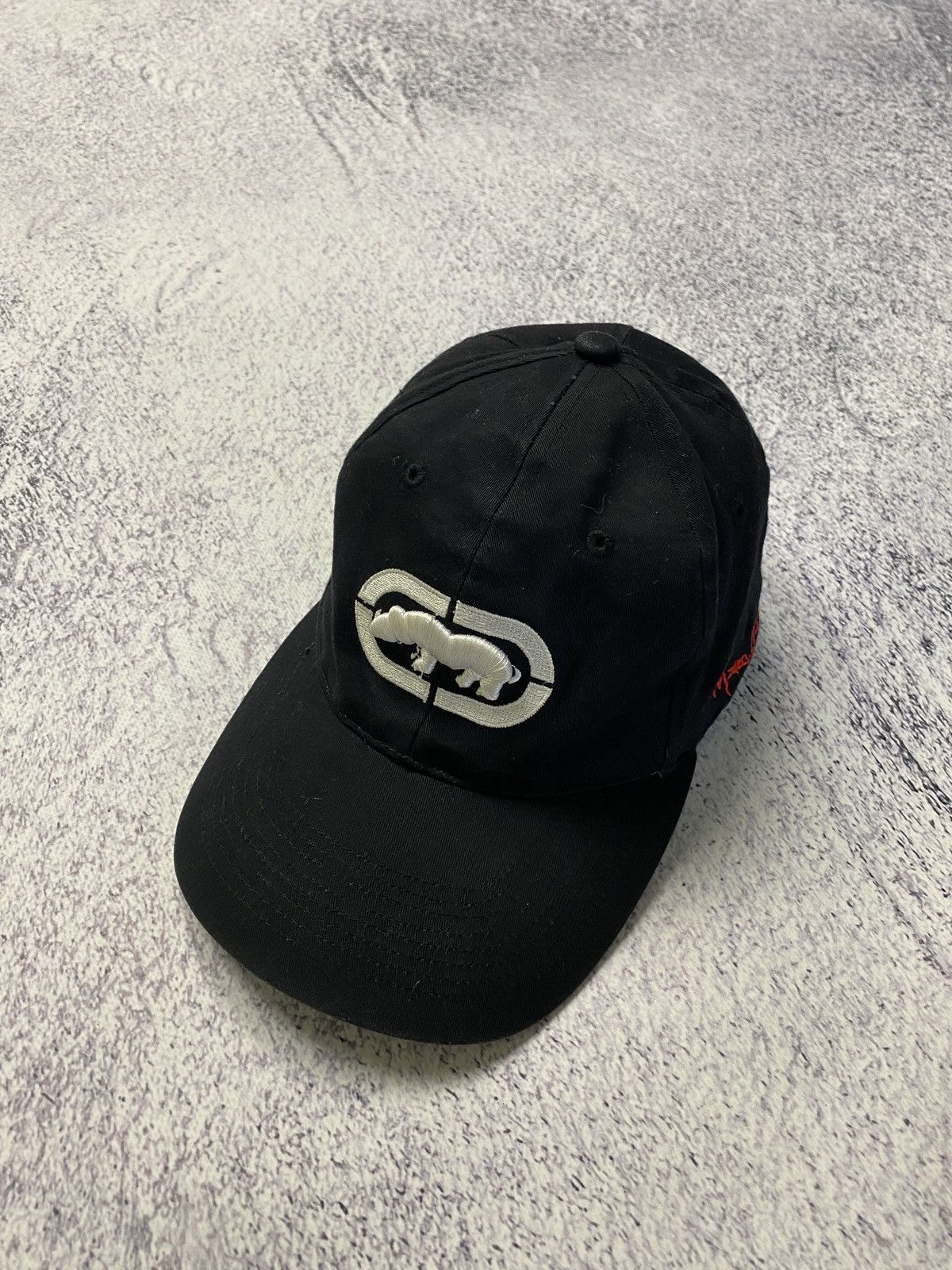 Ecko Unltd. × Vintage Vintage Ecko Unltd. Marc Ecko Big Logo FlexFit Cap Hat Rap Size ONE SIZE - 1 Thumbnail