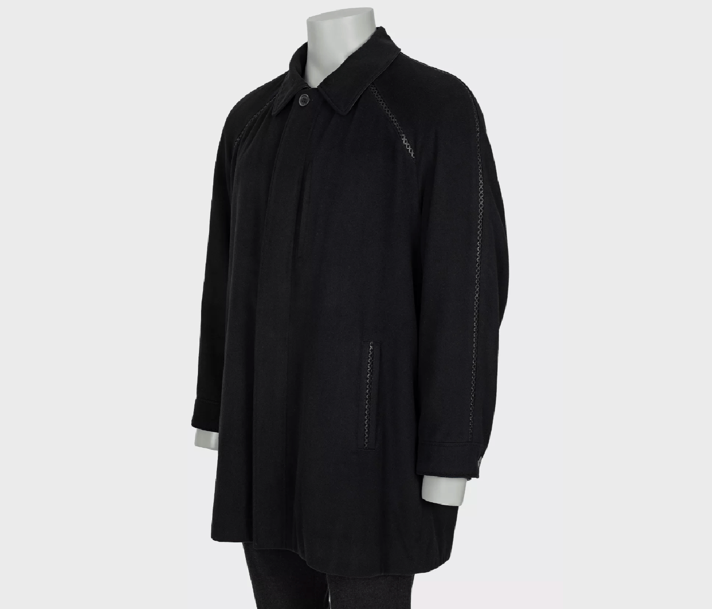 Zilli Zilli Black Cashmere Jacket FR52 XL Size US XL / EU 56 / 4 - 2 Thumbnail