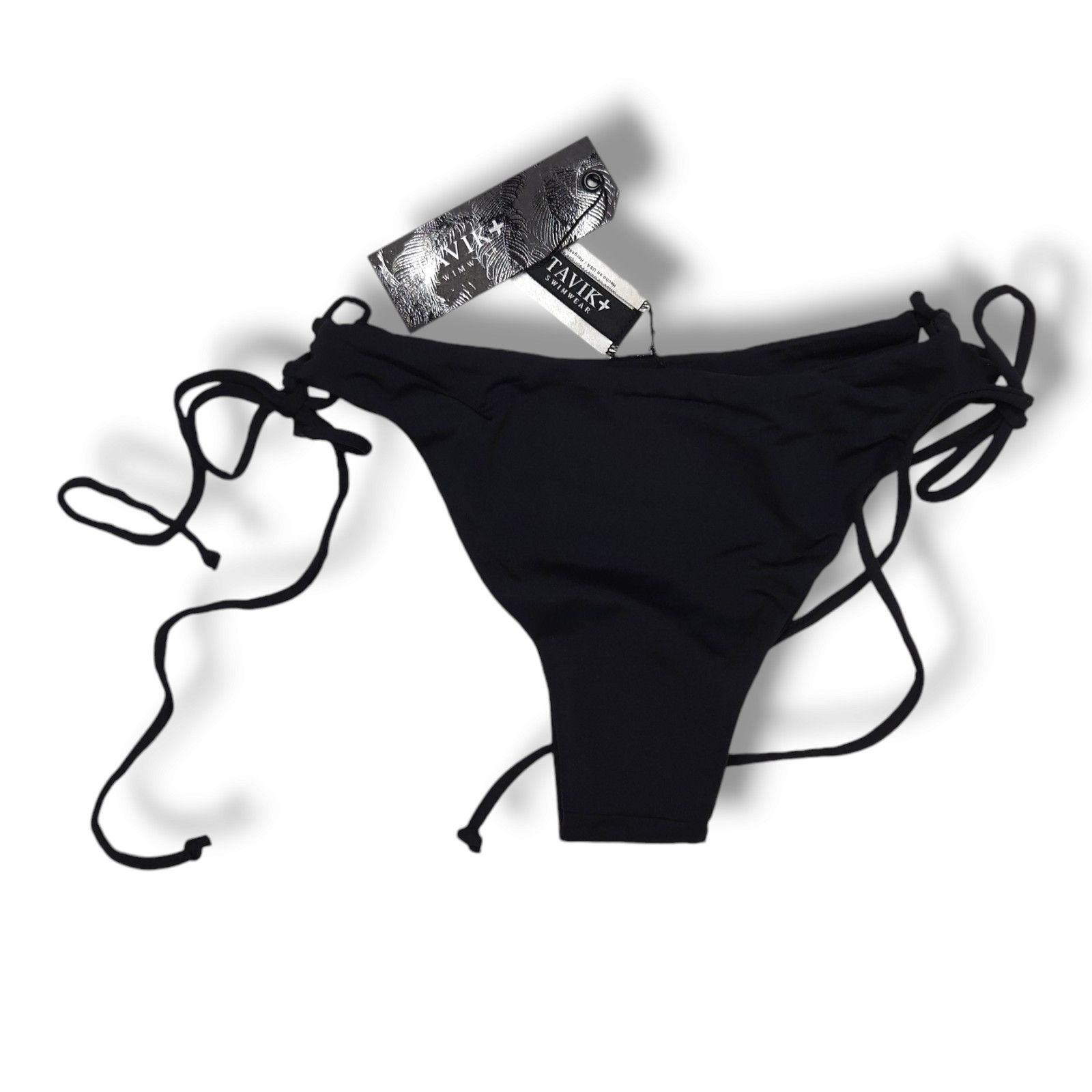 Tavik NWT Tavik Bebe Mini Bikini Swim Bottom Sz. XS [0-2] Black Size ONE SIZE - 1 Thumbnail