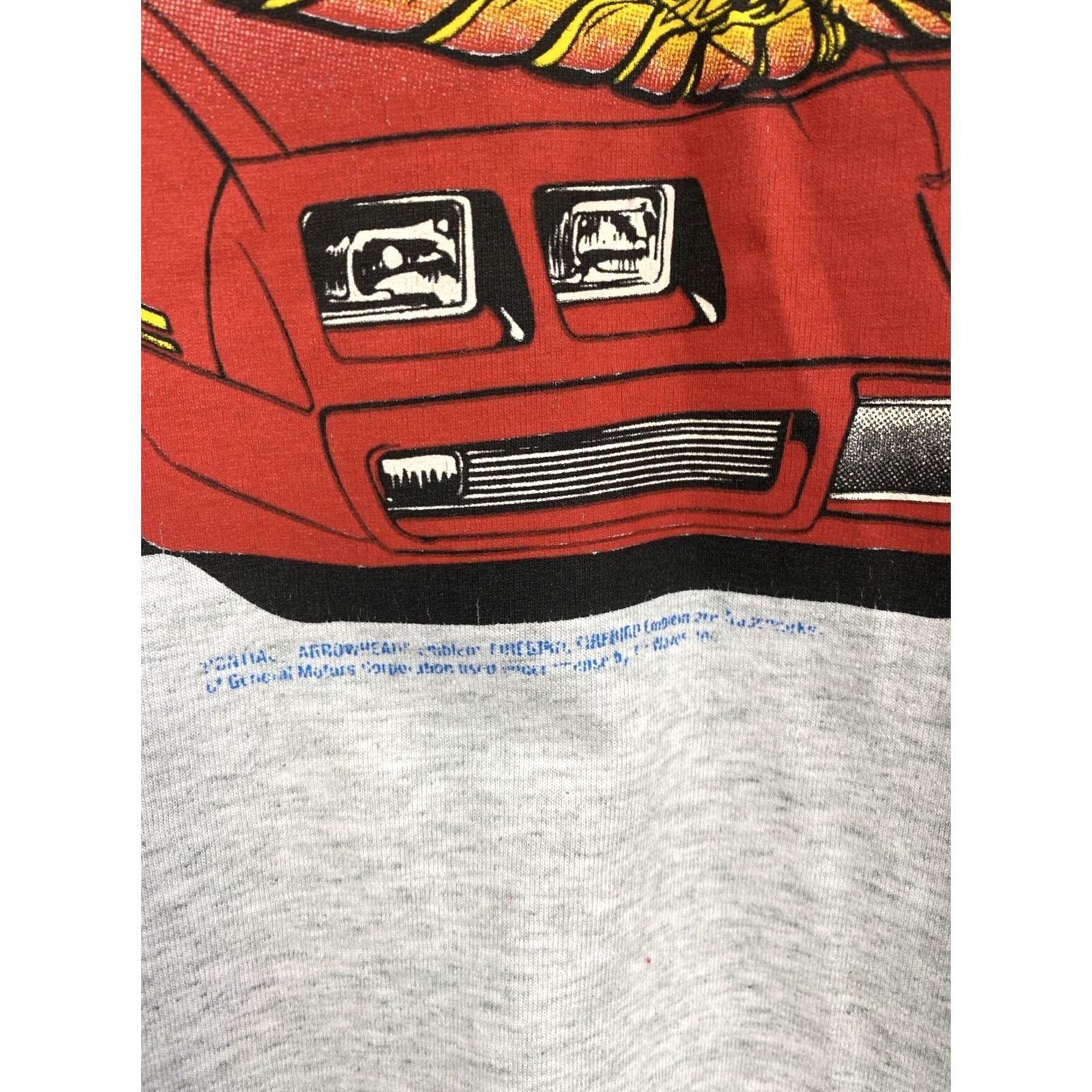 NASCAR VINTAGE Pontiac Firebird Racing NASCAR T-Shirt XL Men Grey 90s Shirt Mens Size US XL / EU 56 / 4 - 5 Thumbnail