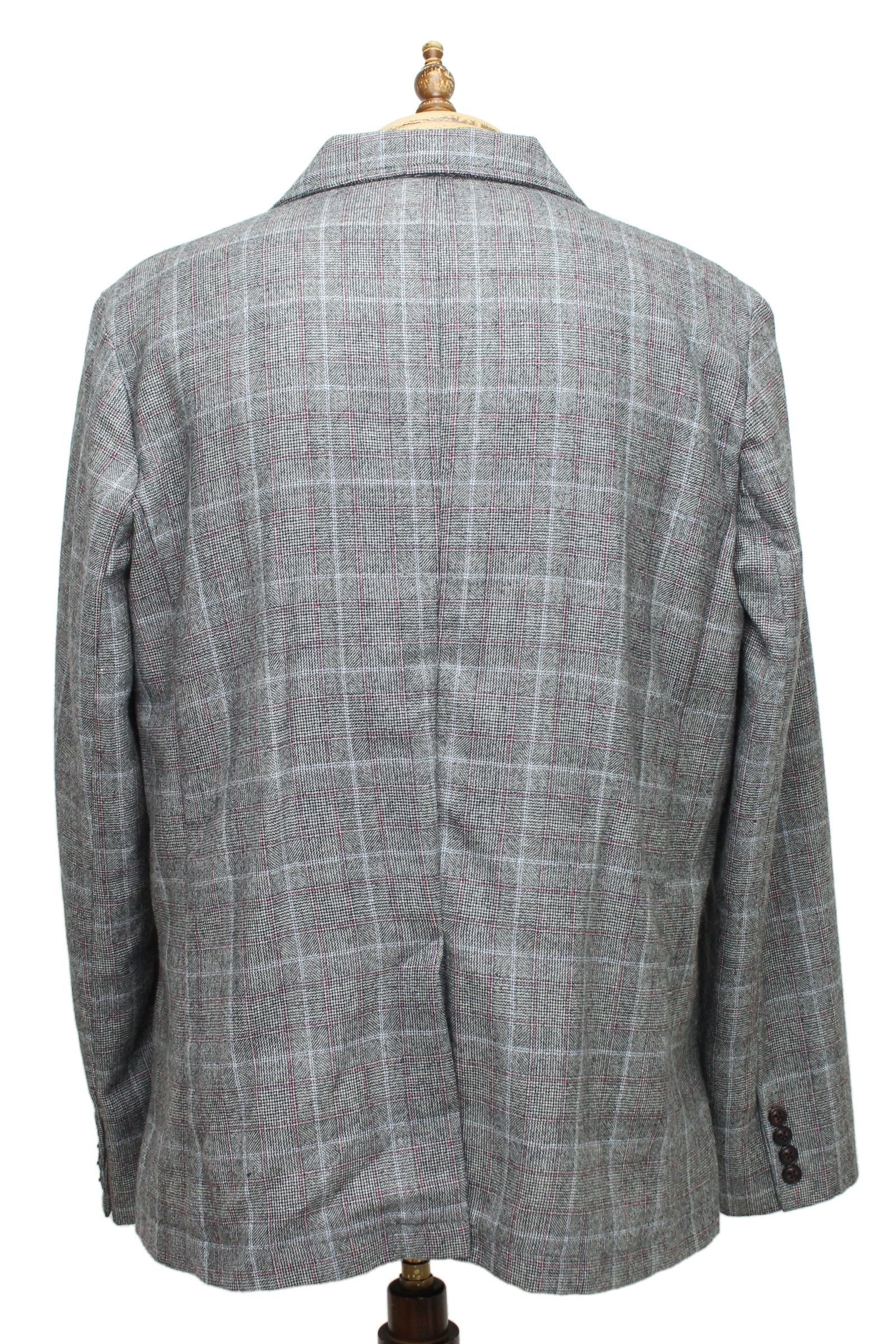 Corridor NEW Glencheck Wool Flannel Lined Blazer & Trousers Size 46R - 3 Thumbnail