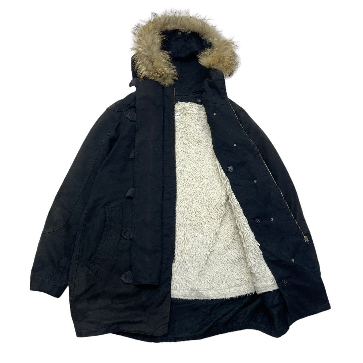 Issey Miyake 🔥Tsumori Chisato Detachable Fur Blanket Jacket Size US M / EU 48-50 / 2 - 2 Thumbnail