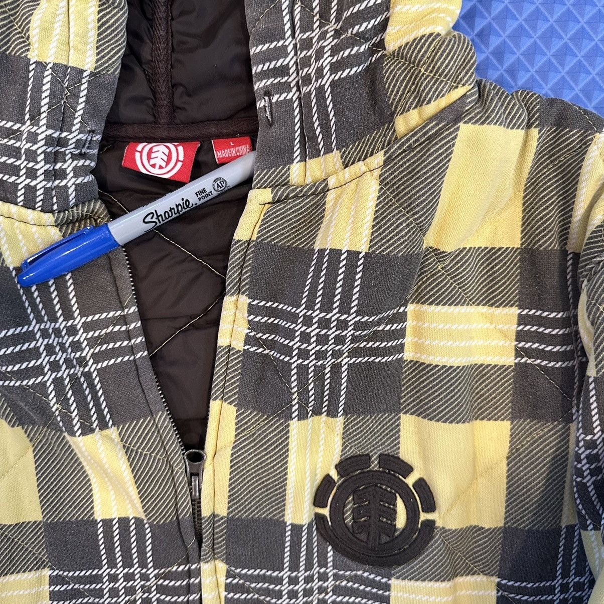 Element Y2K Element Skateboard Hooded Jacket Size US L / EU 52-54 / 3 - 2 Thumbnail