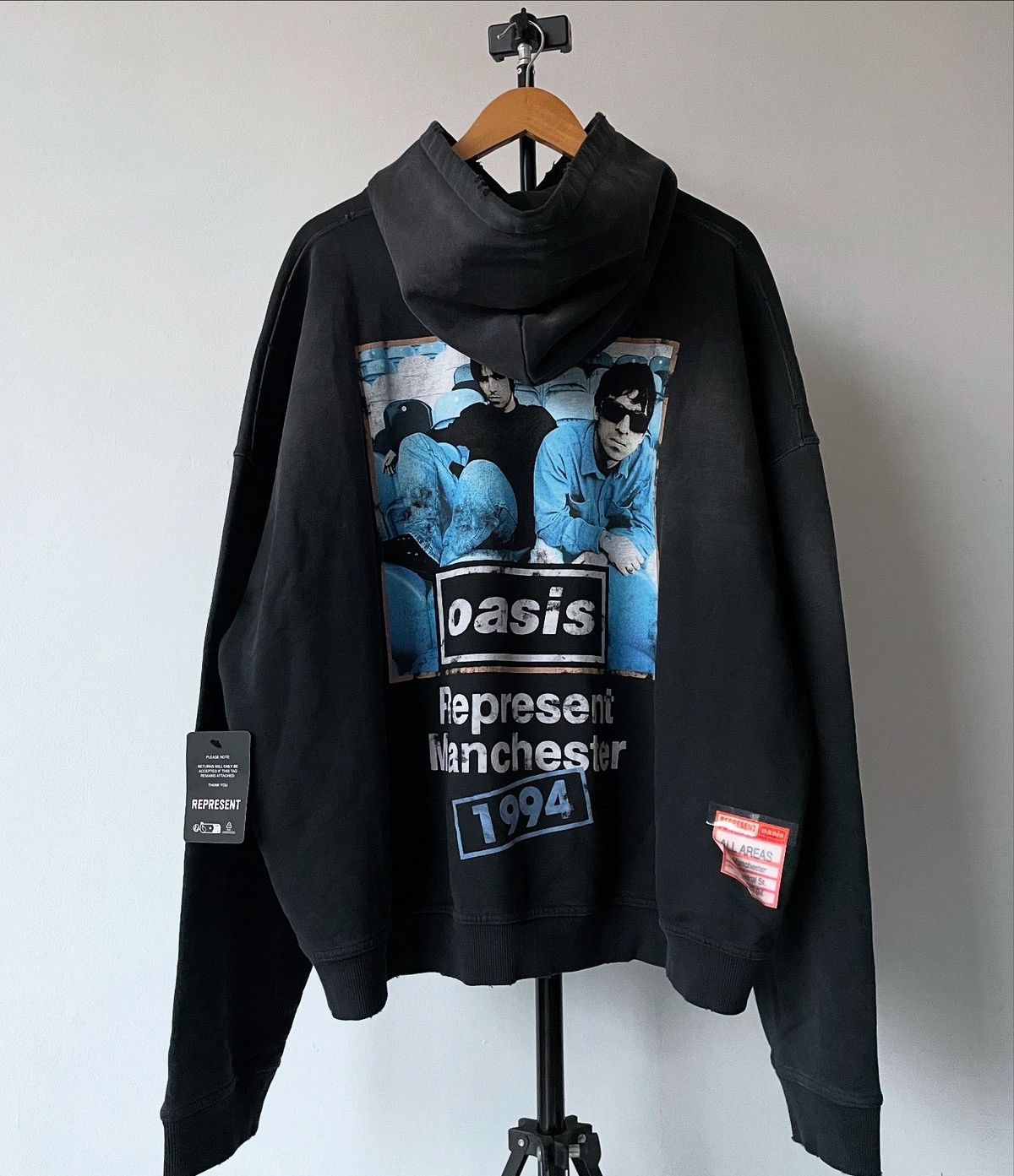 Represent Clo. REPRESENT X OASIS MAINE ROAD HOODIE💫 Size US L / EU 52-54 / 3 - 2 Thumbnail