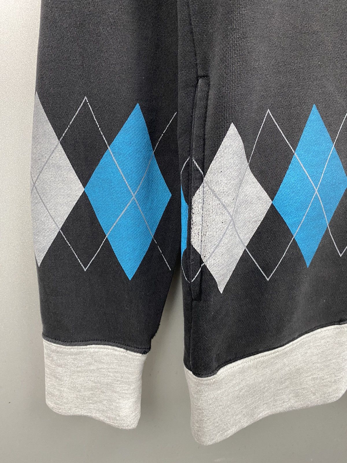 Japanese Brand Tkmixpice Argyle Cardigan Size US M / EU 48-50 / 2 - 4 Thumbnail