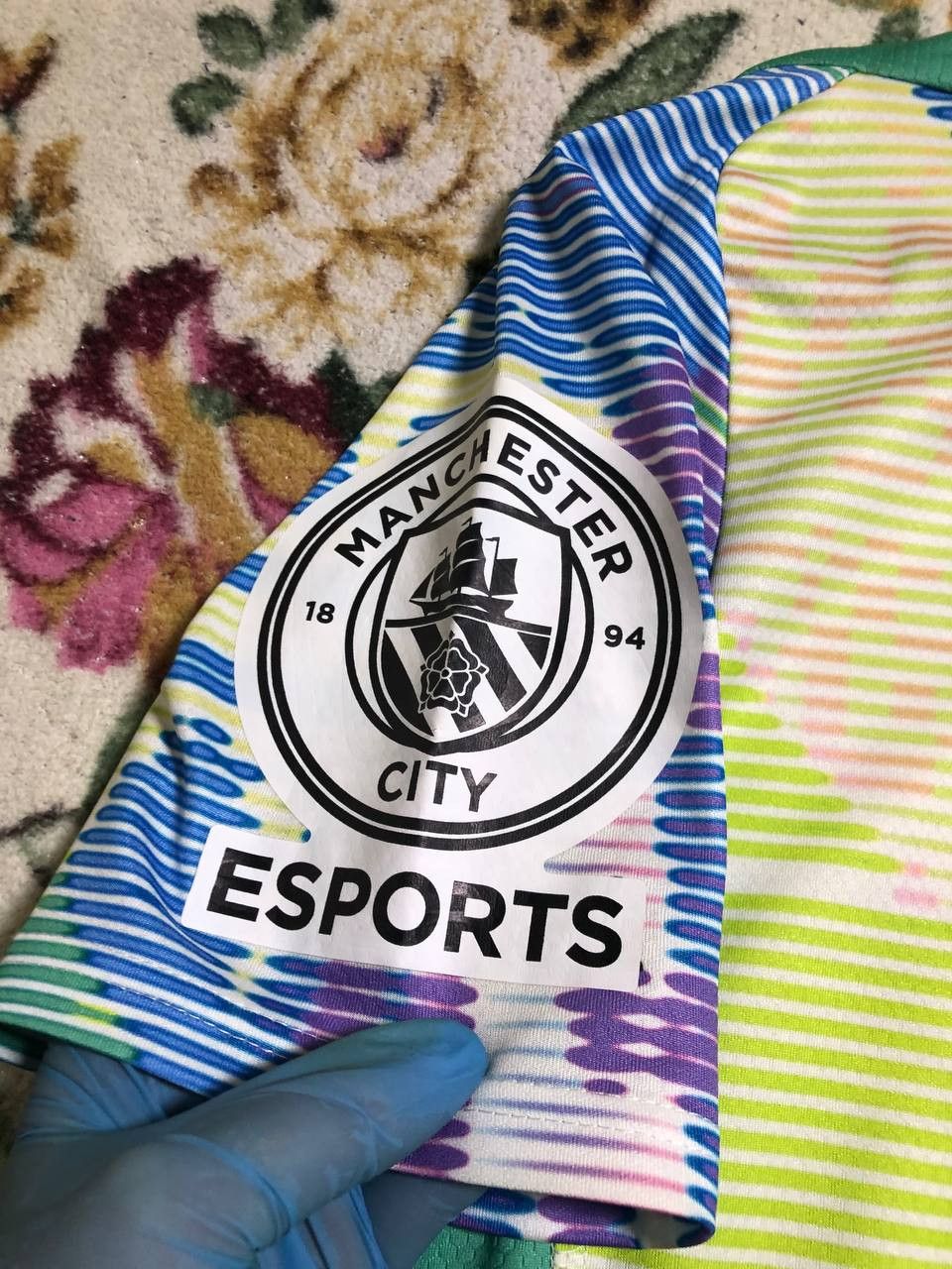 Puma Puma Manchester City Esports Soccer Jersey Size US XXS / EU 40 - 6 Thumbnail