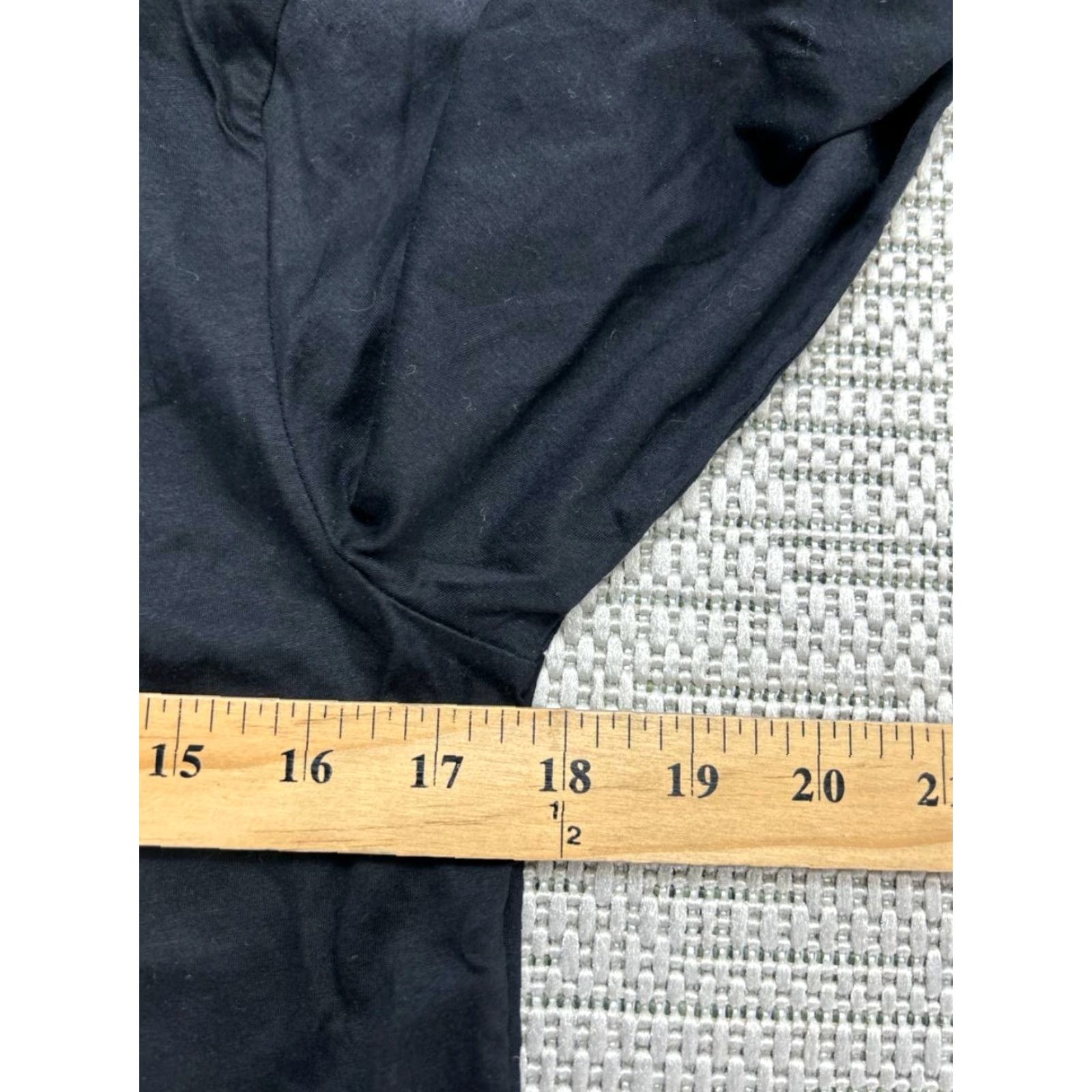 Banana Republic Banana Republic Shirt Womens Medium Black Cotton Pullover Knit T-Shirt Regular Sleeve Long Casual Classic 90s? Size M / US 6-8 / IT 42-44 - 7 Thumbnail