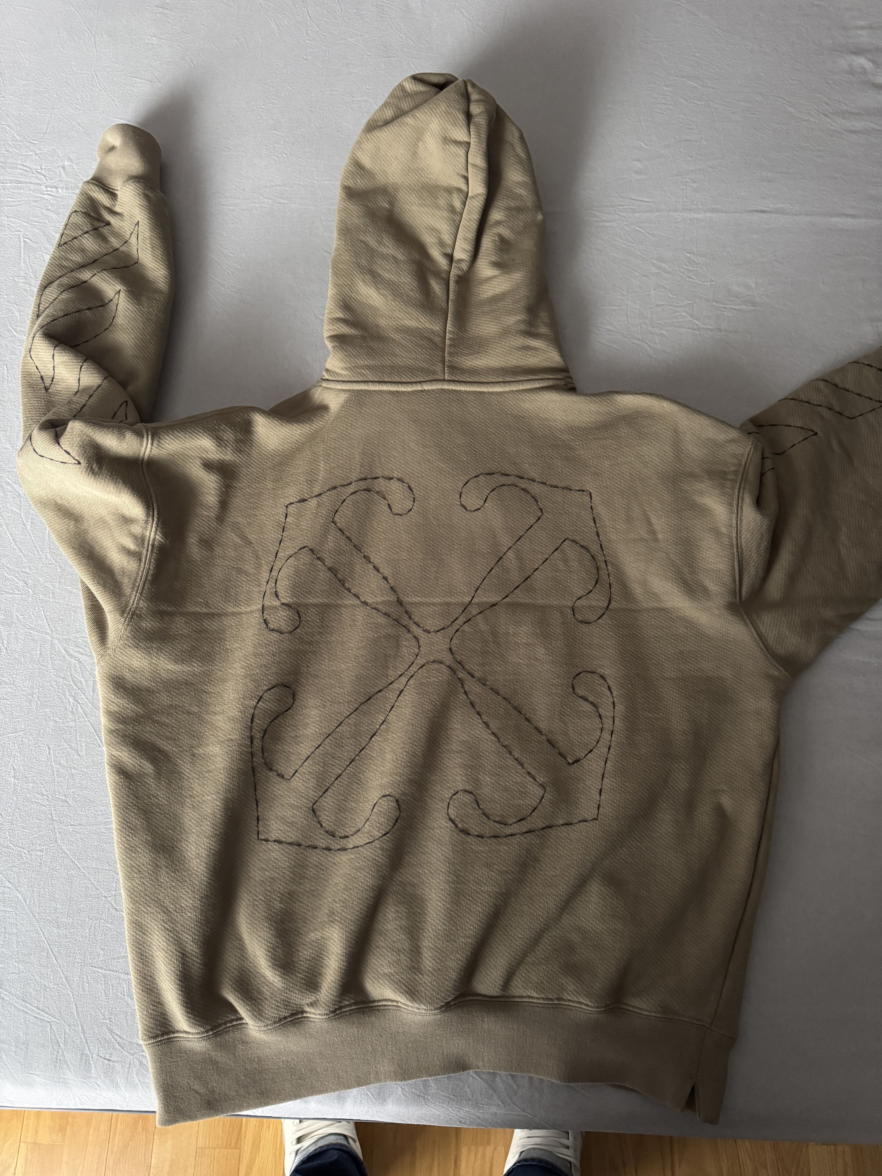 Off-White Off white hoodie beige size S Size US S / EU 44-46 / 1 - 4 Thumbnail