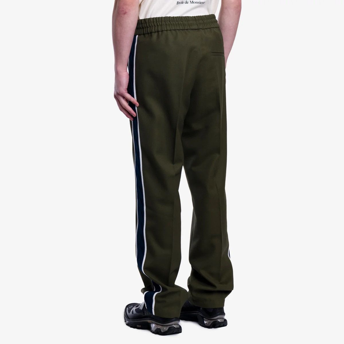 Drole De Monsieur NWOT - LE PANTALON TORSADES - Track Pant Inspired Trousers Size US 33 - 3 Thumbnail