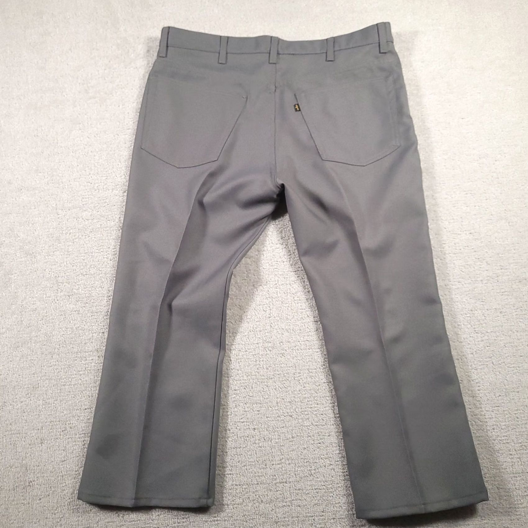 Levi's Levi's 517 Pants Mens 40x29 Gray Slacks Trousers Bootcut Inseam 27" Regular Straight Pants Mens Brand Levi's 80s 90s USA Vintage Gray Size US 40 / EU 56 - 7 Thumbnail