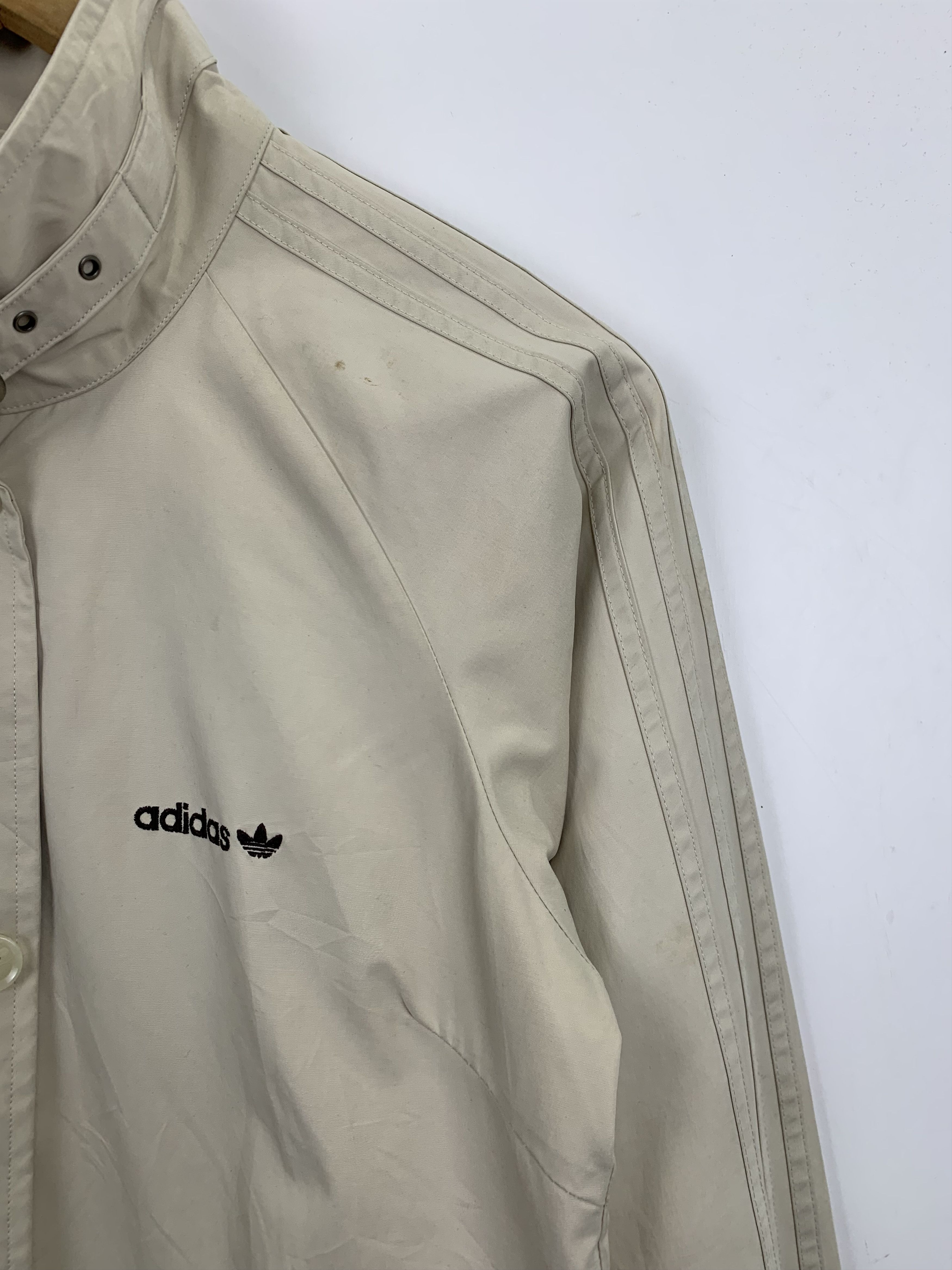 Adidas Vintage 90s Adidas Button Up Parka Jacket J1019 Size US M / EU 48-50 / 2 - 5 Thumbnail