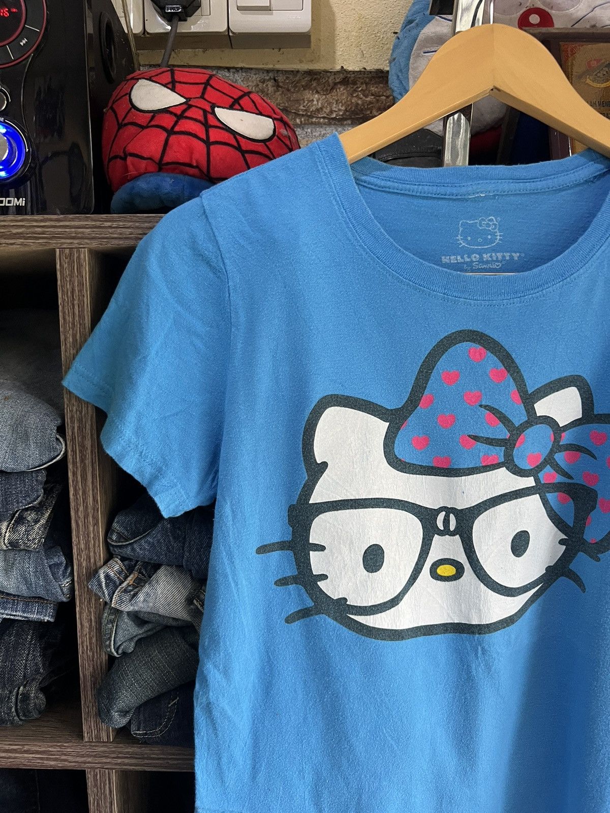 Cartoon Network 🔥Hello Kitty Big Logo Tees Size S / US 4 / IT 40 - 4 Thumbnail