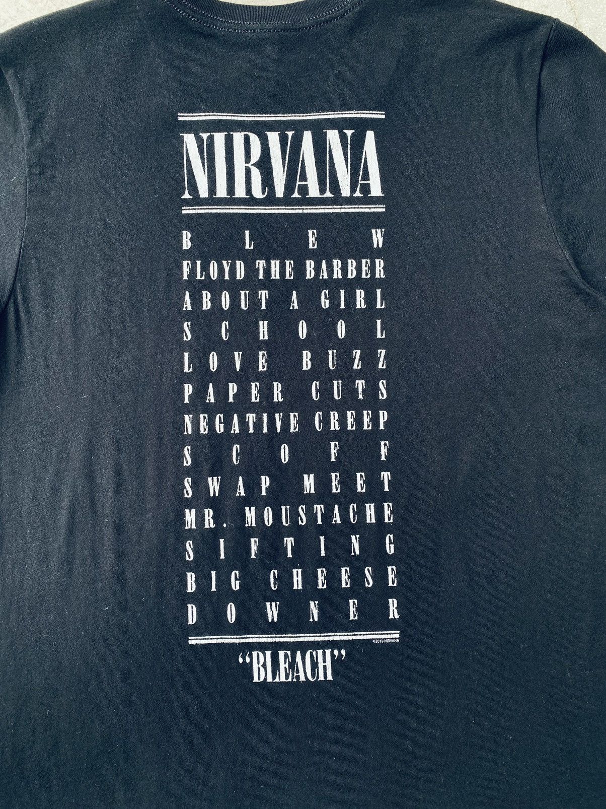 Nirvana Vintage Y2k Nirvana Bleach Band Tees Size US M / EU 48-50 / 2 - 4 Thumbnail