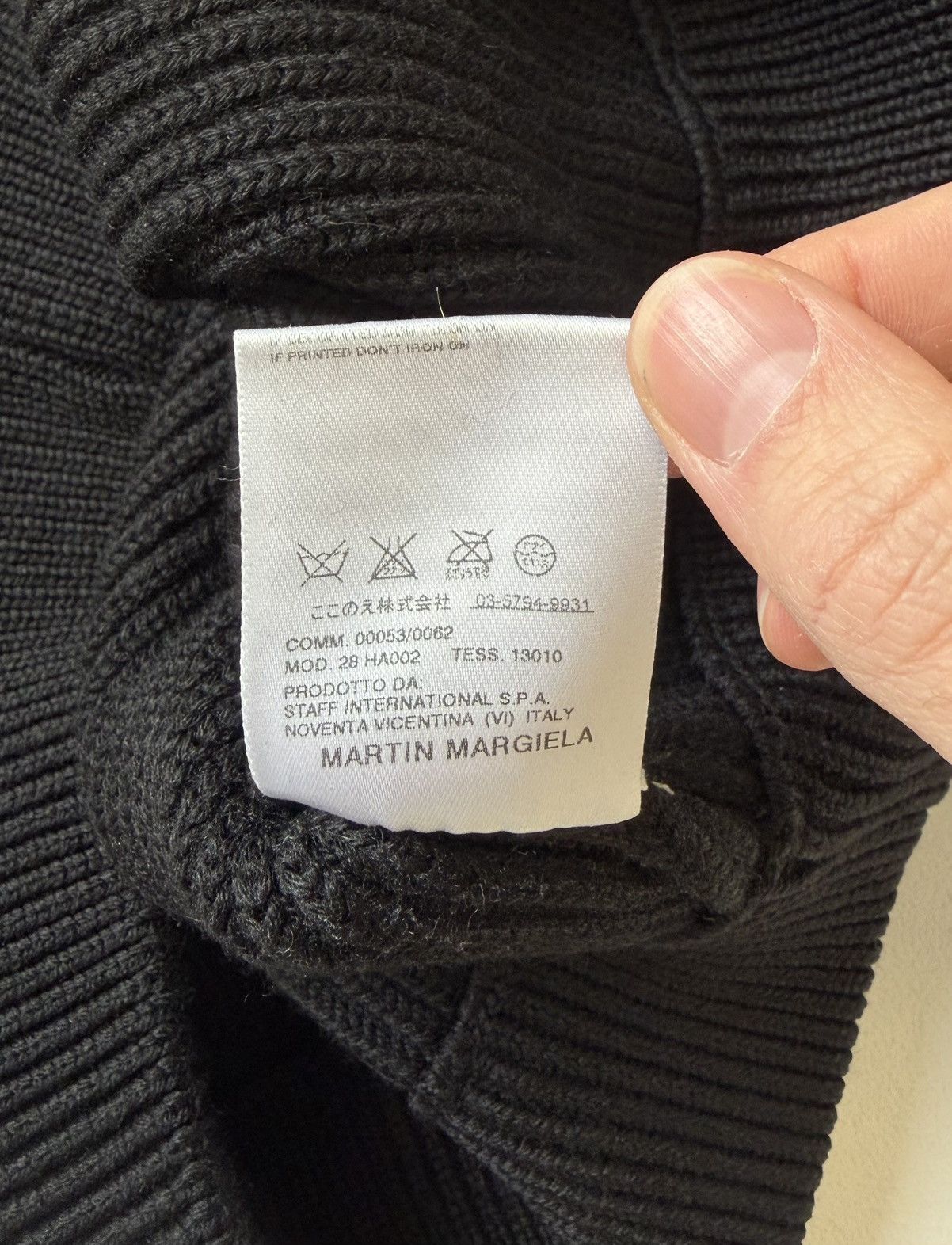 Maison Margiela A/W 06 Black Drivers Zip Sweater Vest Size US M / EU 48-50 / 2 - 13 Thumbnail