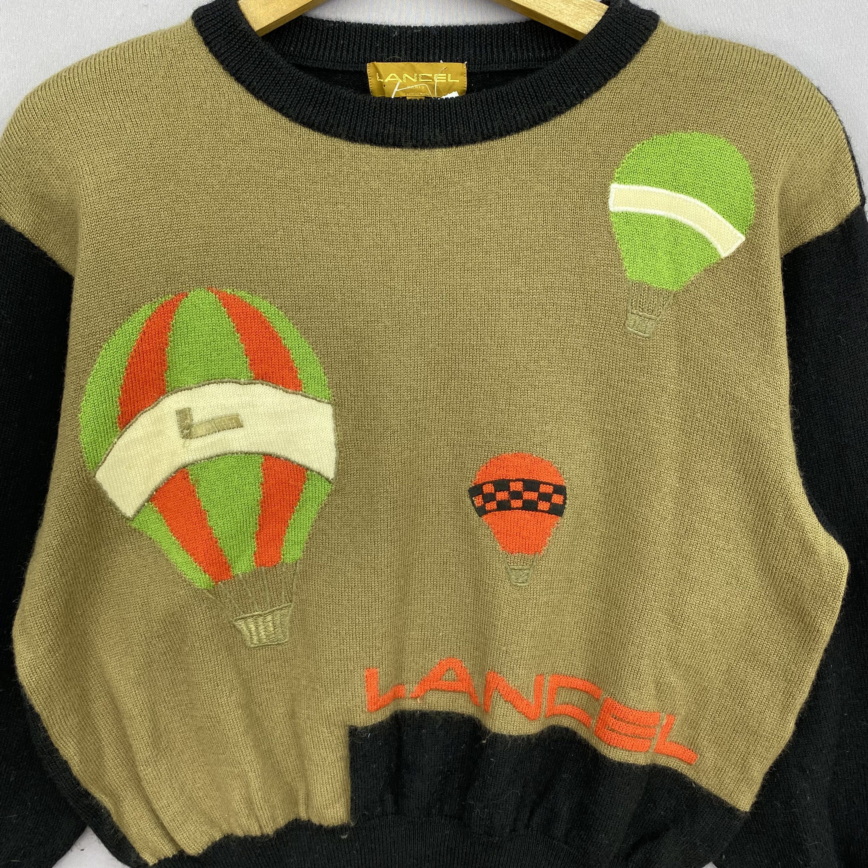 Lancel Vintage 90s Lancel Knitwear Sweater Sweatshirt | GF20424 Size US S / EU 44-46 / 1 - 2 Thumbnail