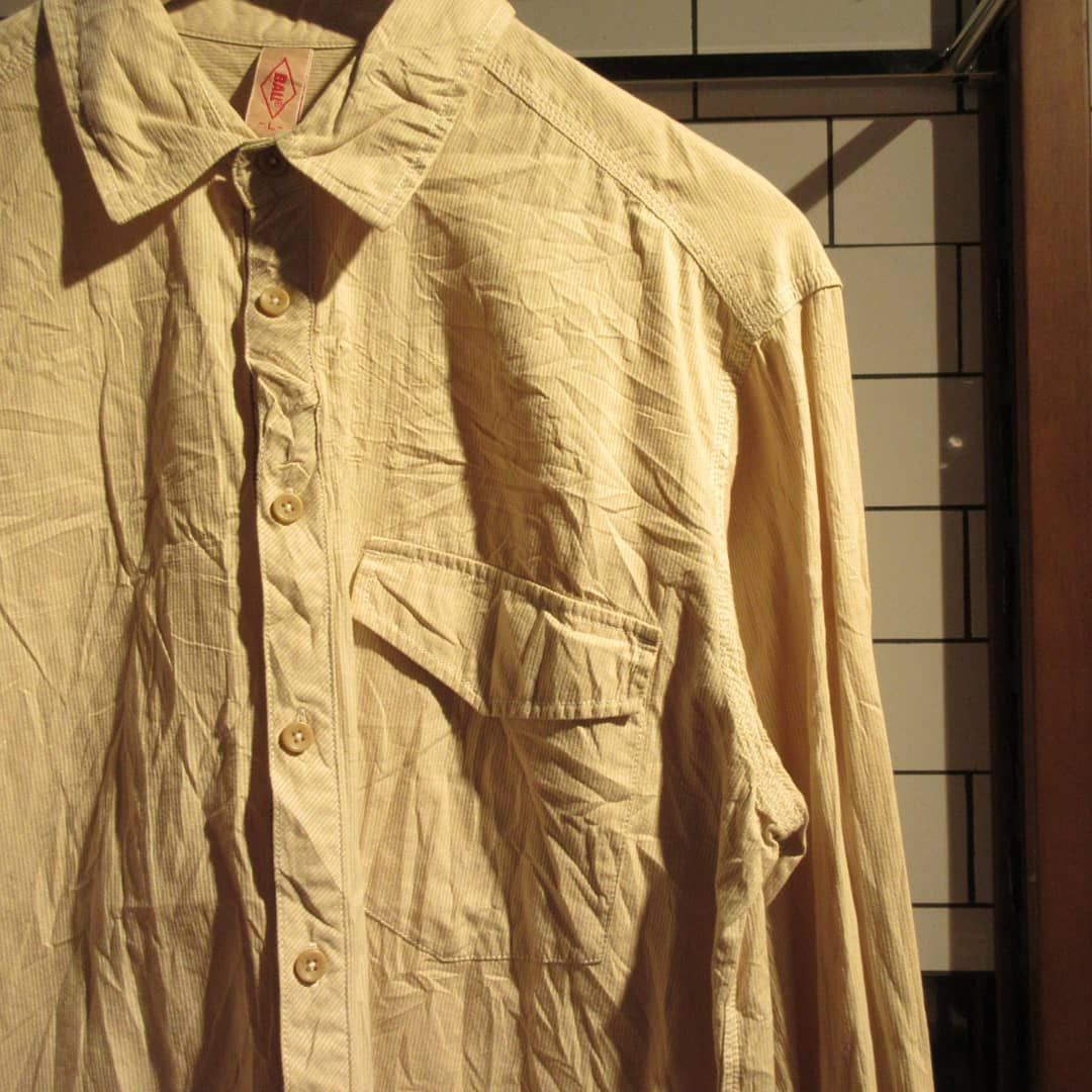 BAL Ball Rimini Shirt In Cream colour way Used good condition Size US M / EU 48-50 / 2 - 6 Thumbnail