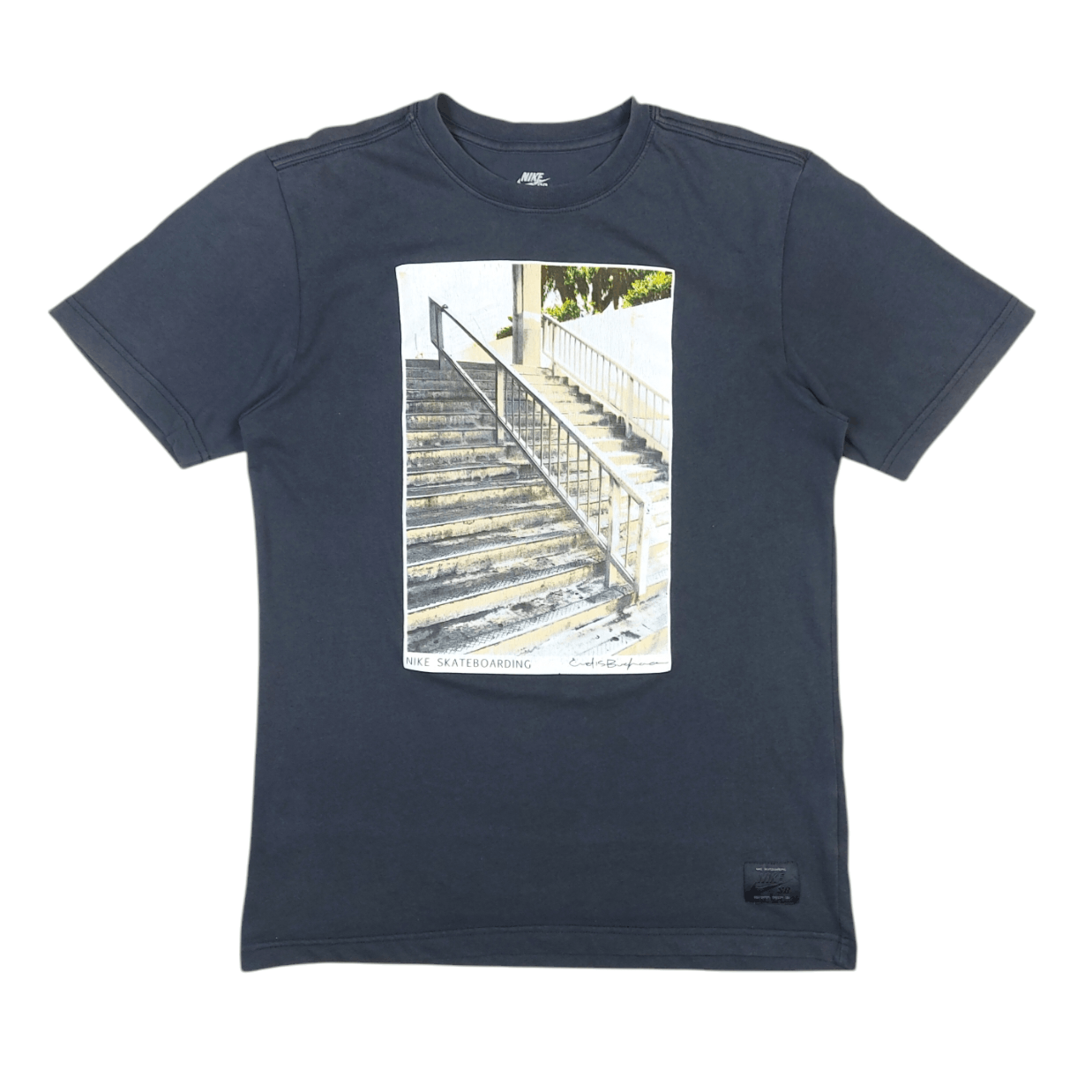Nike × Vintage Vintage Y2K Nike SB Skate Spot Skateboard TEE Size US S / EU 44-46 / 1 - 2 Thumbnail