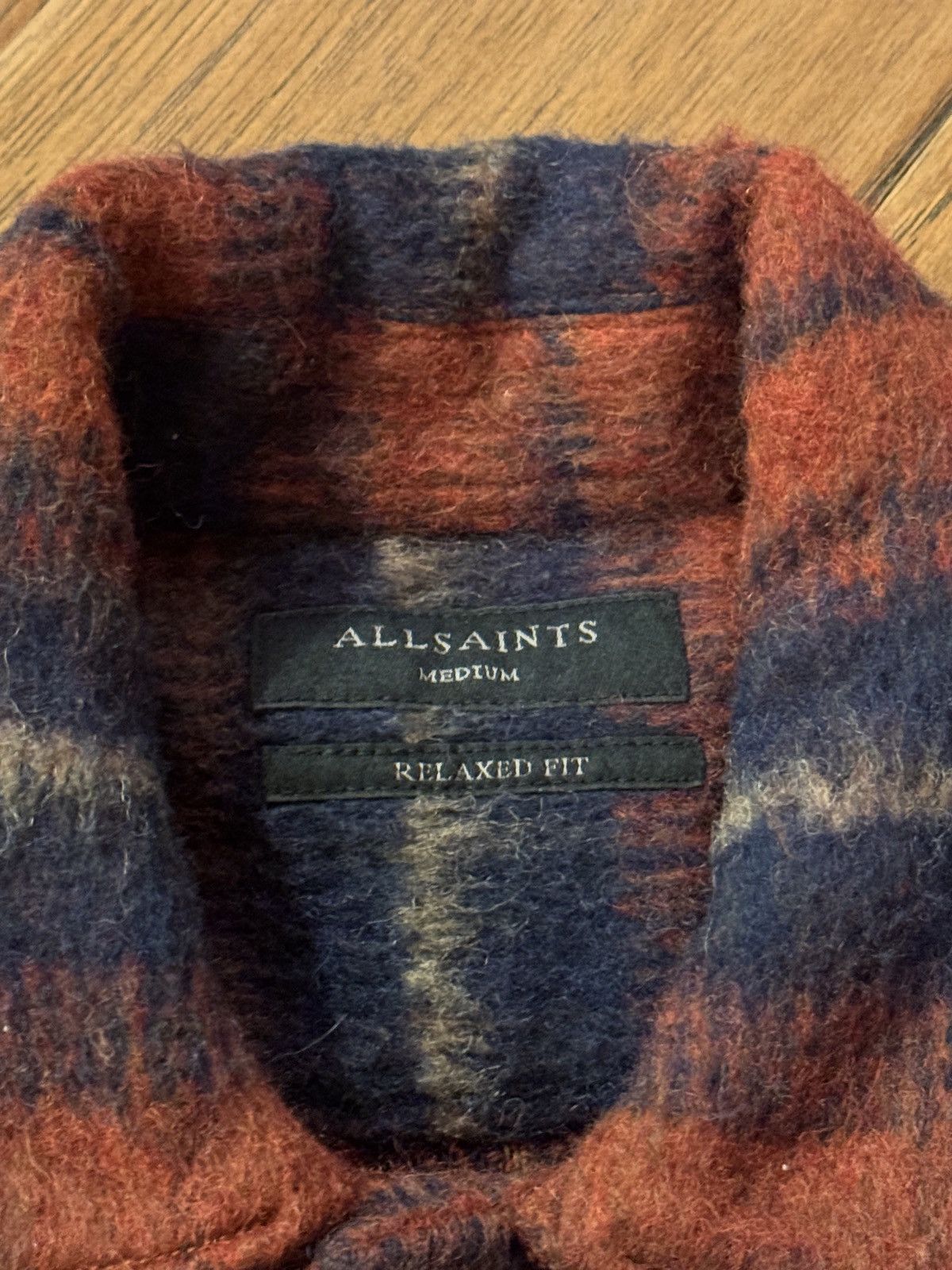 Allsaints All Saints Flannel Shirt Size US M / EU 48-50 / 2 - 2 Thumbnail
