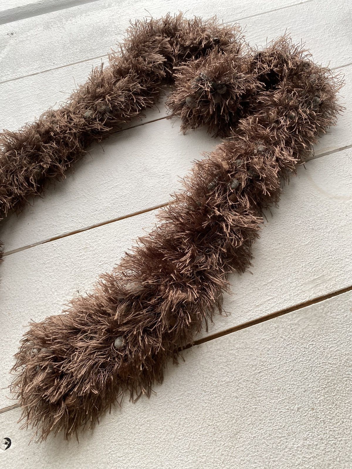 Japanese Brand × Vintage japanese fuzzy mohair scarf vintage y2k Size ONE SIZE - 3 Thumbnail