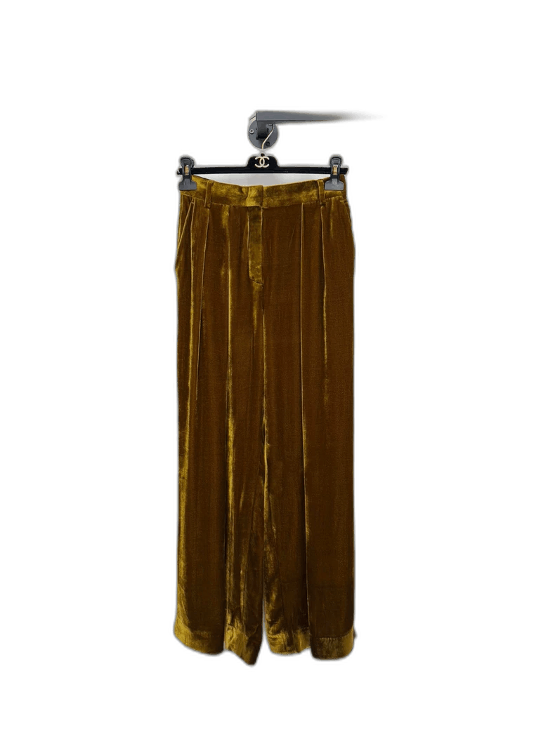 Fendi Fendi Velvet Sport Pants Size 40 Size 39" - 1 Thumbnail