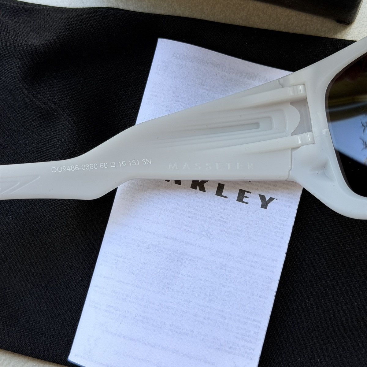 Oakley OAKLEY MASSETER SUNGLASSES MATTE VAPOR PRIZM BLACK Size ONE SIZE - 5 Thumbnail