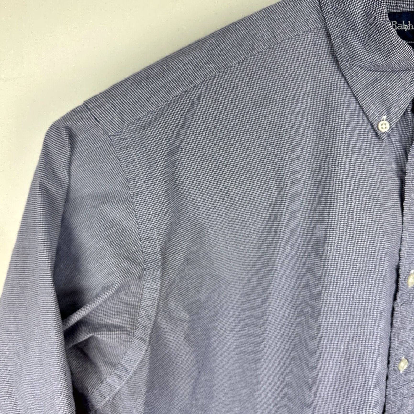 Polo Ralph Lauren Polo Ralph Lauren Shirt Mens XL Long Sleeve Lightweight Blue Nylon Pony Blake Size US XL / EU 56 / 4 - 4 Thumbnail
