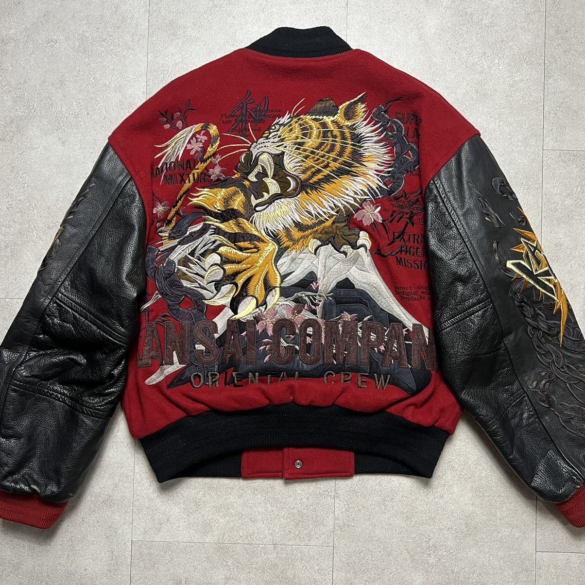 Kansai Yamamoto Tiger Virsity Jacket