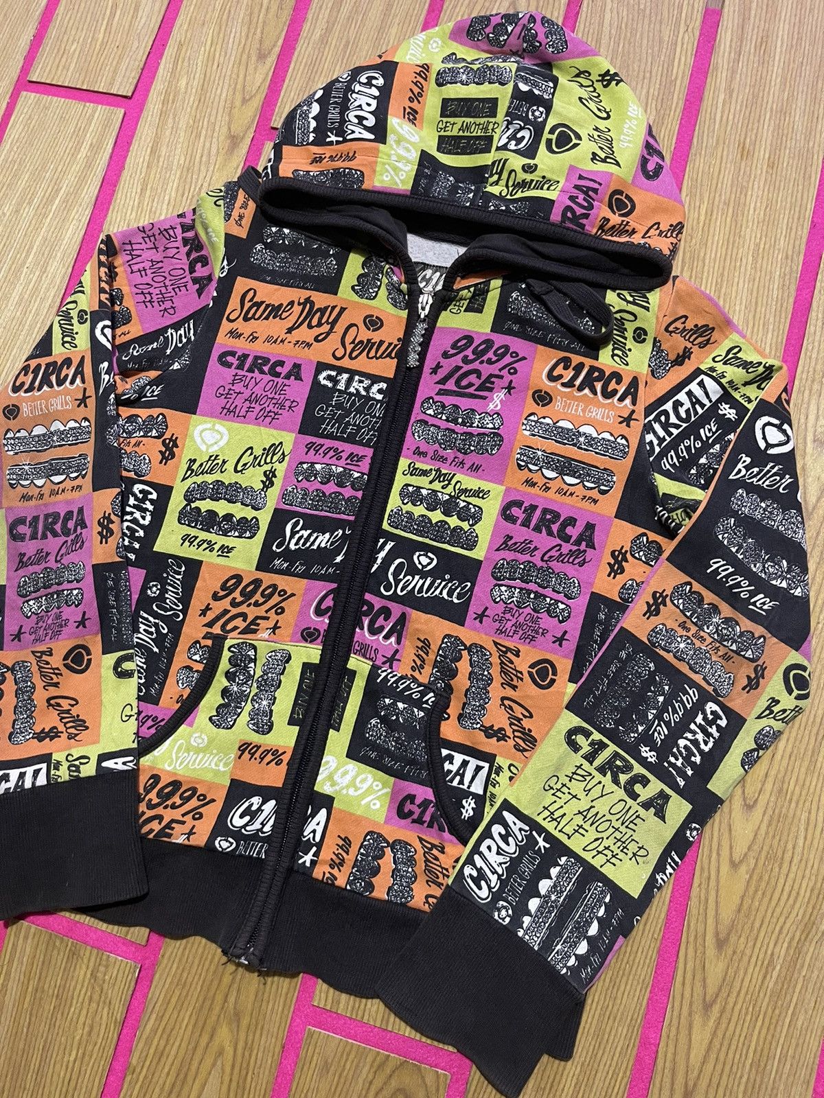 If Six Was Nine HOODIES CIRCA FULL PRINT RARE ITEM Size US M / EU 48-50 / 2 - 2 Thumbnail