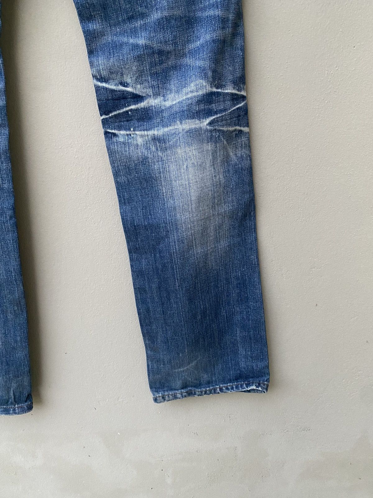 Japanese Brand RARE JACK ROSE NICE DESIGN DISTRESSED JEANS Size US 31 - 10 Thumbnail