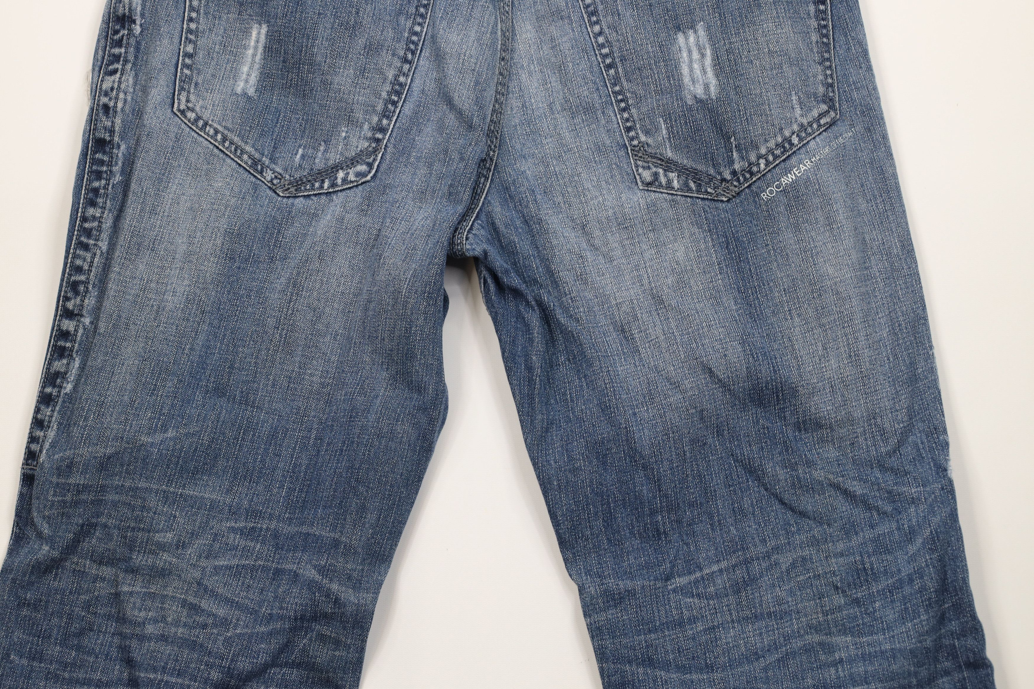 Rocawear Vintage Rocawear Baggy Wide Leg Denim Jeans Blue Cotton Size US 34 / EU 50 - 12 Thumbnail