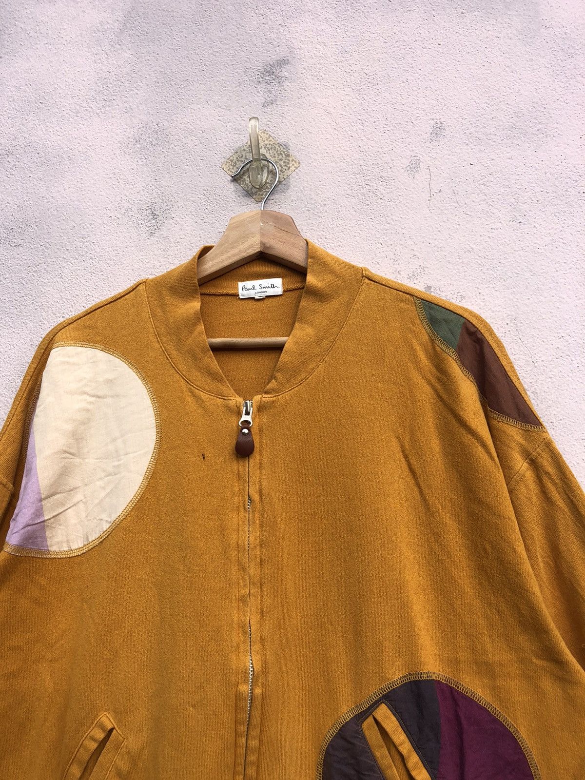 Japanese Brand Paul Smith Patchwork Bomber Jacket Size US L / EU 52-54 / 3 - 4 Thumbnail
