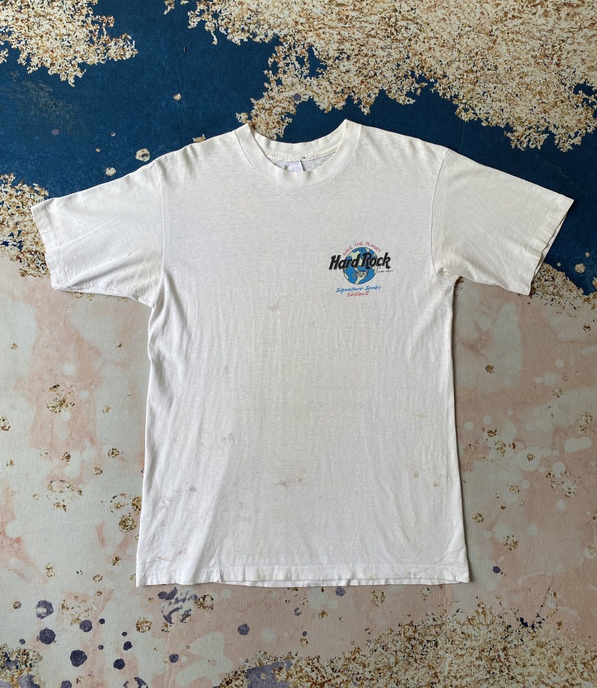 Art Comes First × Hard Rock Cafe × Vintage 1990s - HRC Signature Series Edition II John Lennon Tee Size US M / EU 48-50 / 2 - 3 Thumbnail