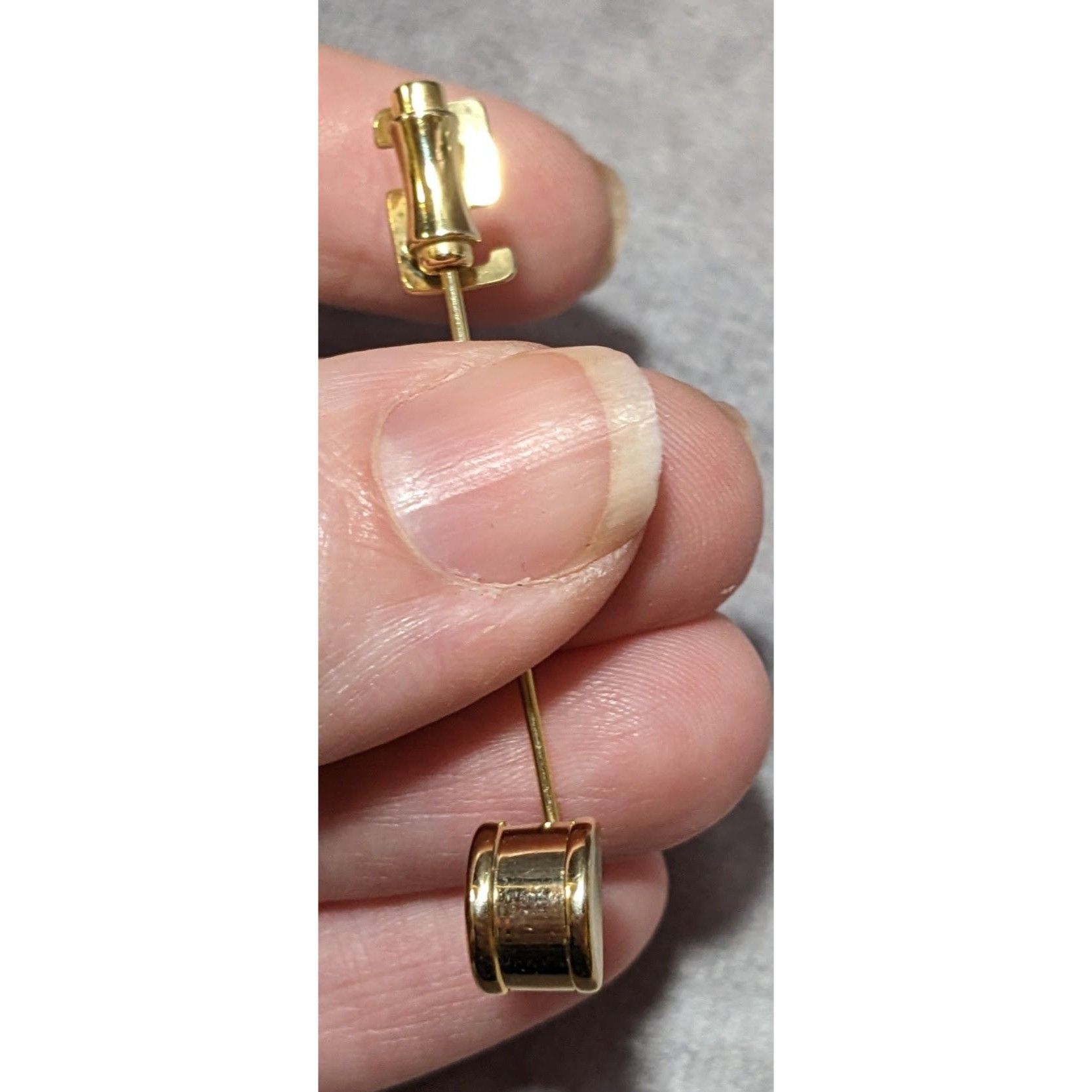 Other Vintage Gold Tone Abstract Minimalist Stick Pin Size ONE SIZE - 8 Thumbnail
