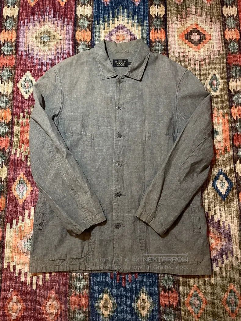 RRL Ralph Lauren RRL Ralph Lauren Outdated old linen coat windbreaker Size US M / EU 48-50 / 2 - 1 Thumbnail